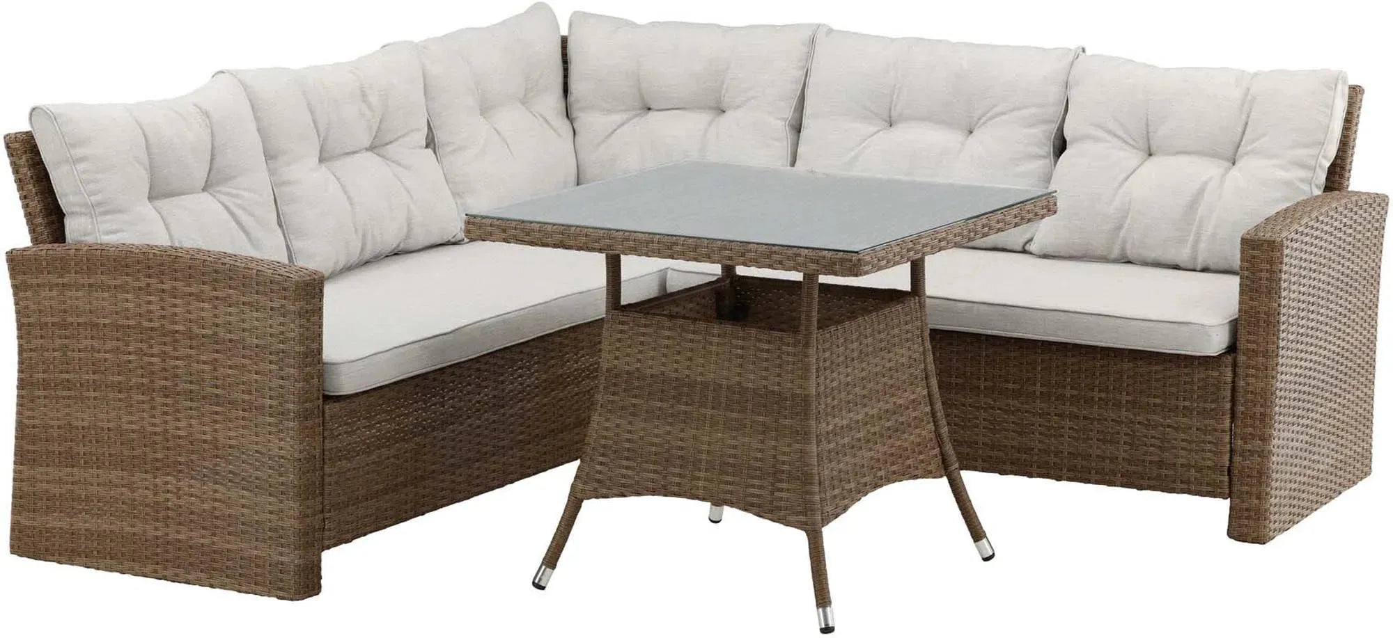 Elegantes Watford Ecksofa 80cm: Ideal für stilvolle Terrassen.