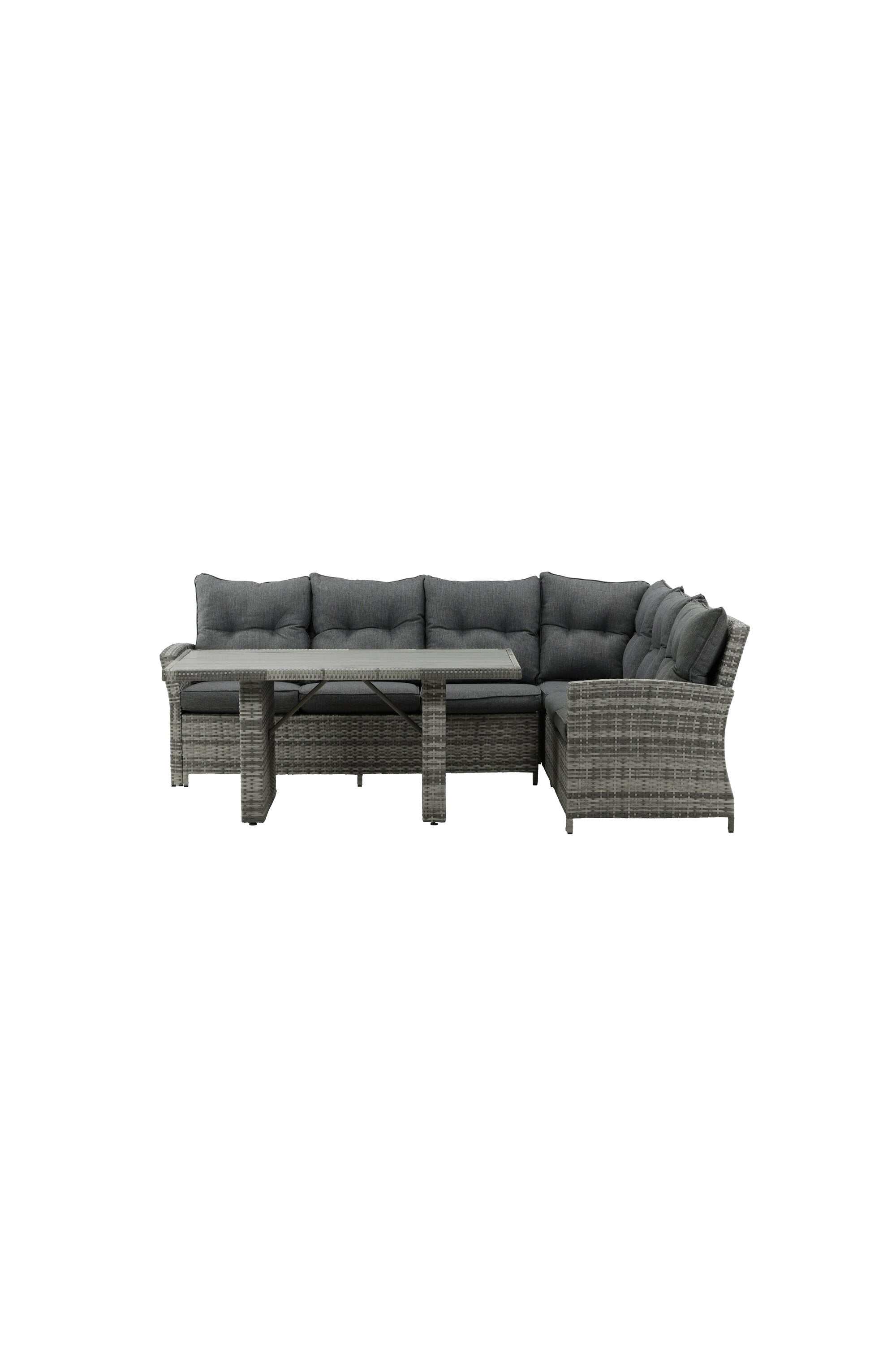 London Ecksofa Outdoorset 147cm in Grau präsentiert im Onlineshop von KAQTU Design AG. Loungeset ist von Venture Home