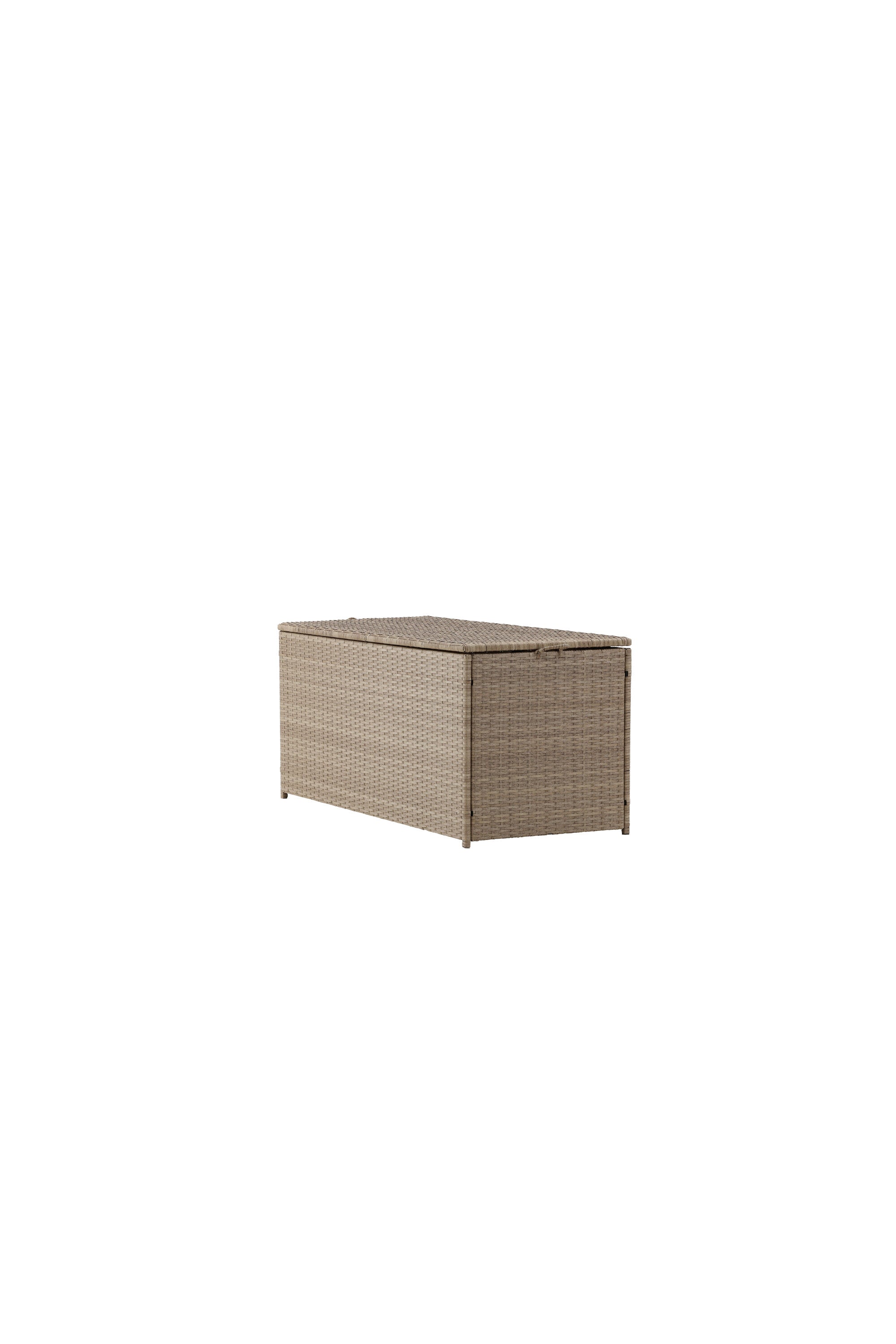 Londoner Kissenbox in Natur präsentiert im Onlineshop von KAQTU Design AG. Aufbewahrungsbox ist von Venture Home