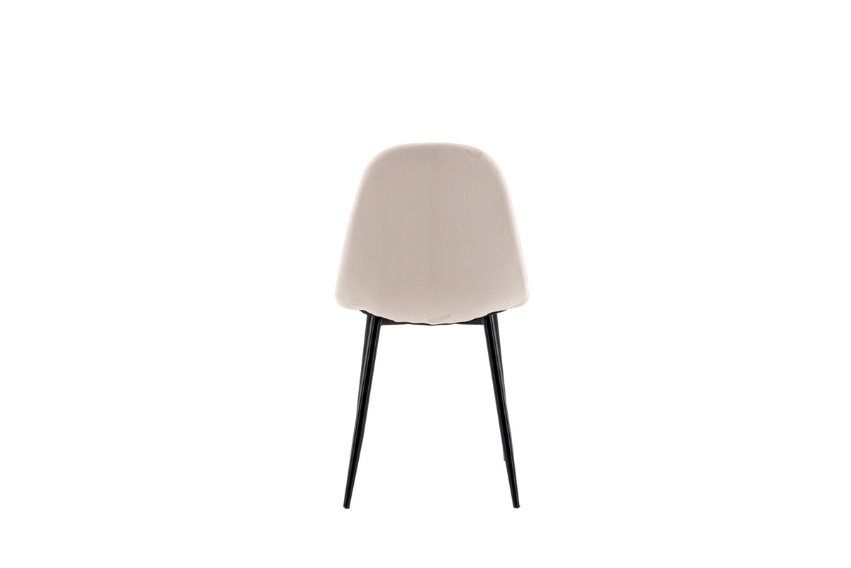 Polar Esszimmerstuhl in Beige präsentiert im Onlineshop von KAQTU Design AG. Stuhl ist von Venture Home