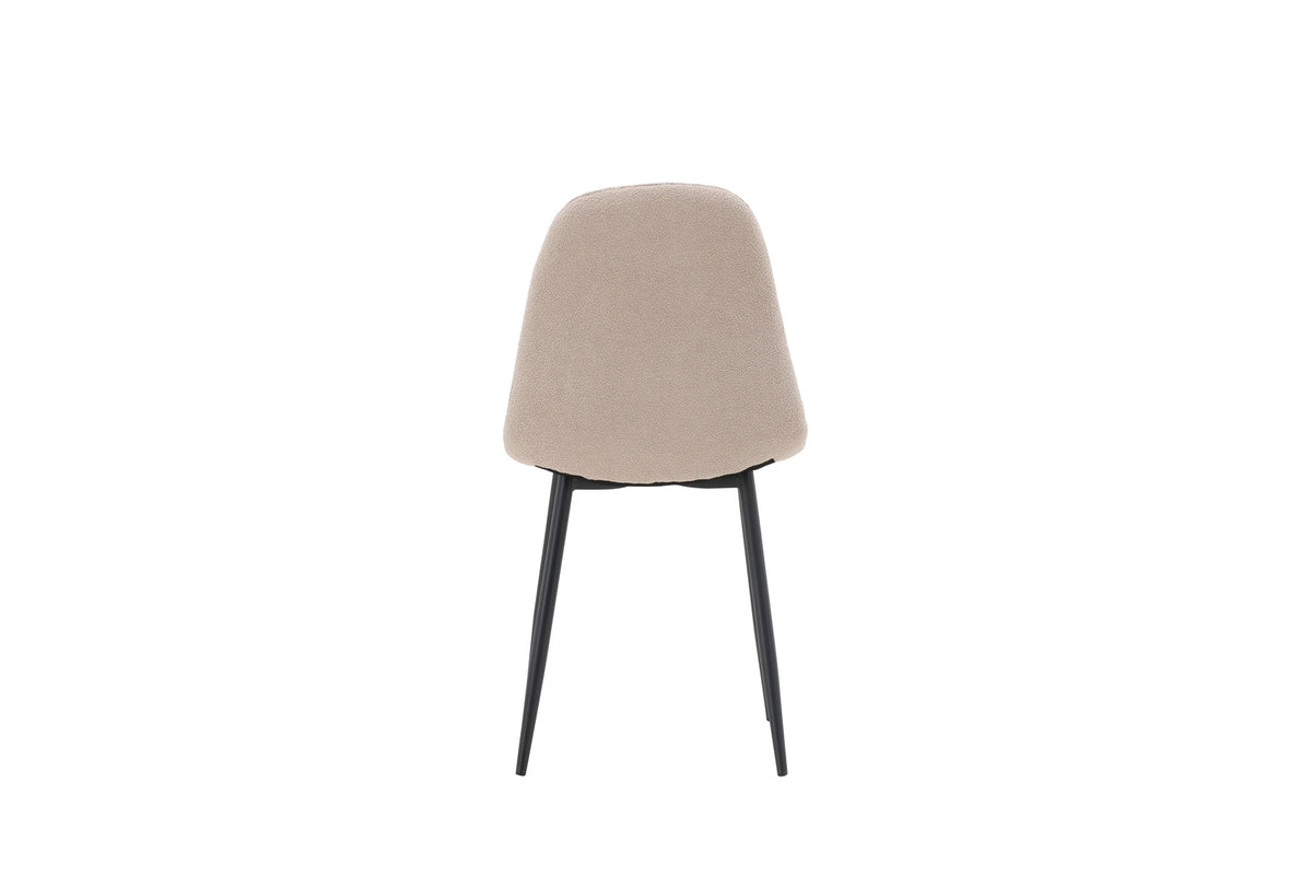 Polar Esszimmerstuhl in Beige präsentiert im Onlineshop von KAQTU Design AG. Stuhl ist von Venture Home