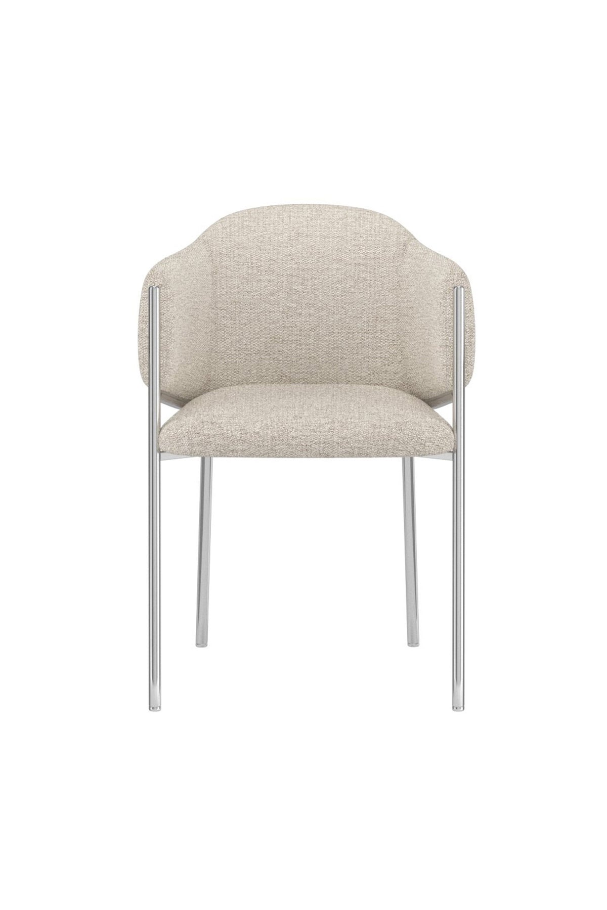 Evelina Esszimmerstuhl in Weiss präsentiert im Onlineshop von KAQTU Design AG. Stuhl ist von Venture Home