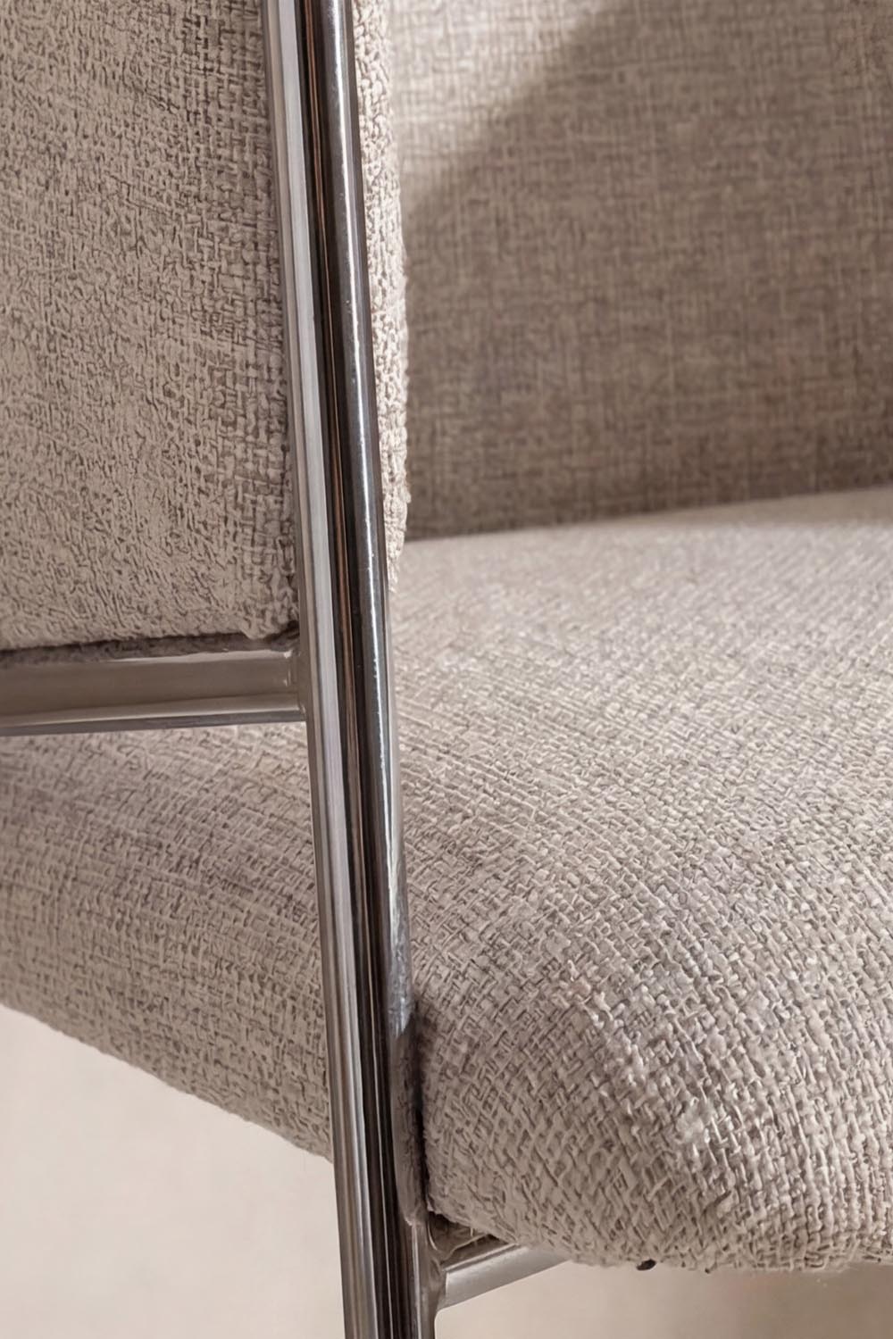 Evelina Esszimmerstuhl in Weiss präsentiert im Onlineshop von KAQTU Design AG. Stuhl ist von Venture Home