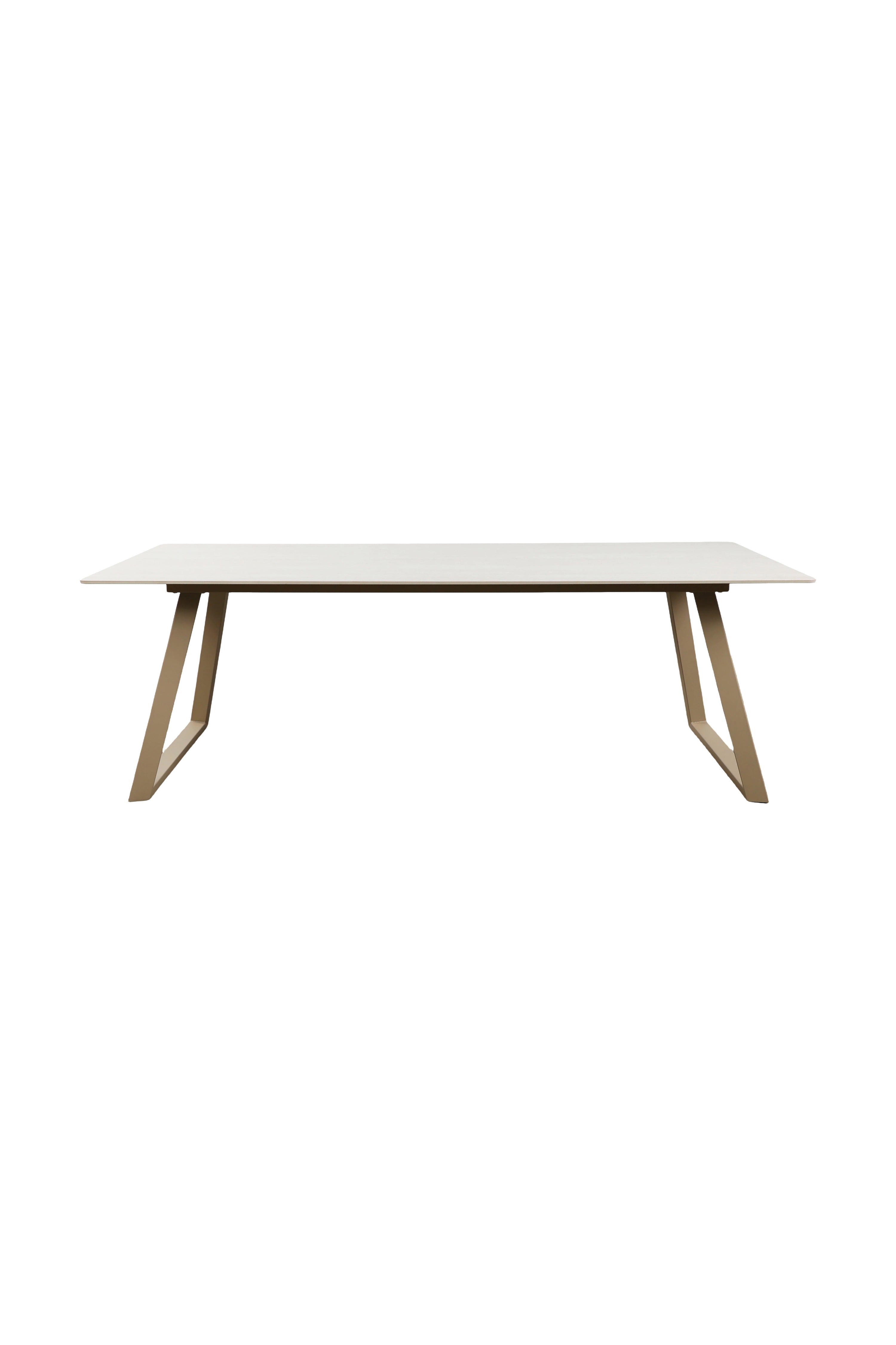 Estelle Rechteckiger Esstisch in Beige präsentiert im Onlineshop von KAQTU Design AG. Gartentisch ist von Venture Home