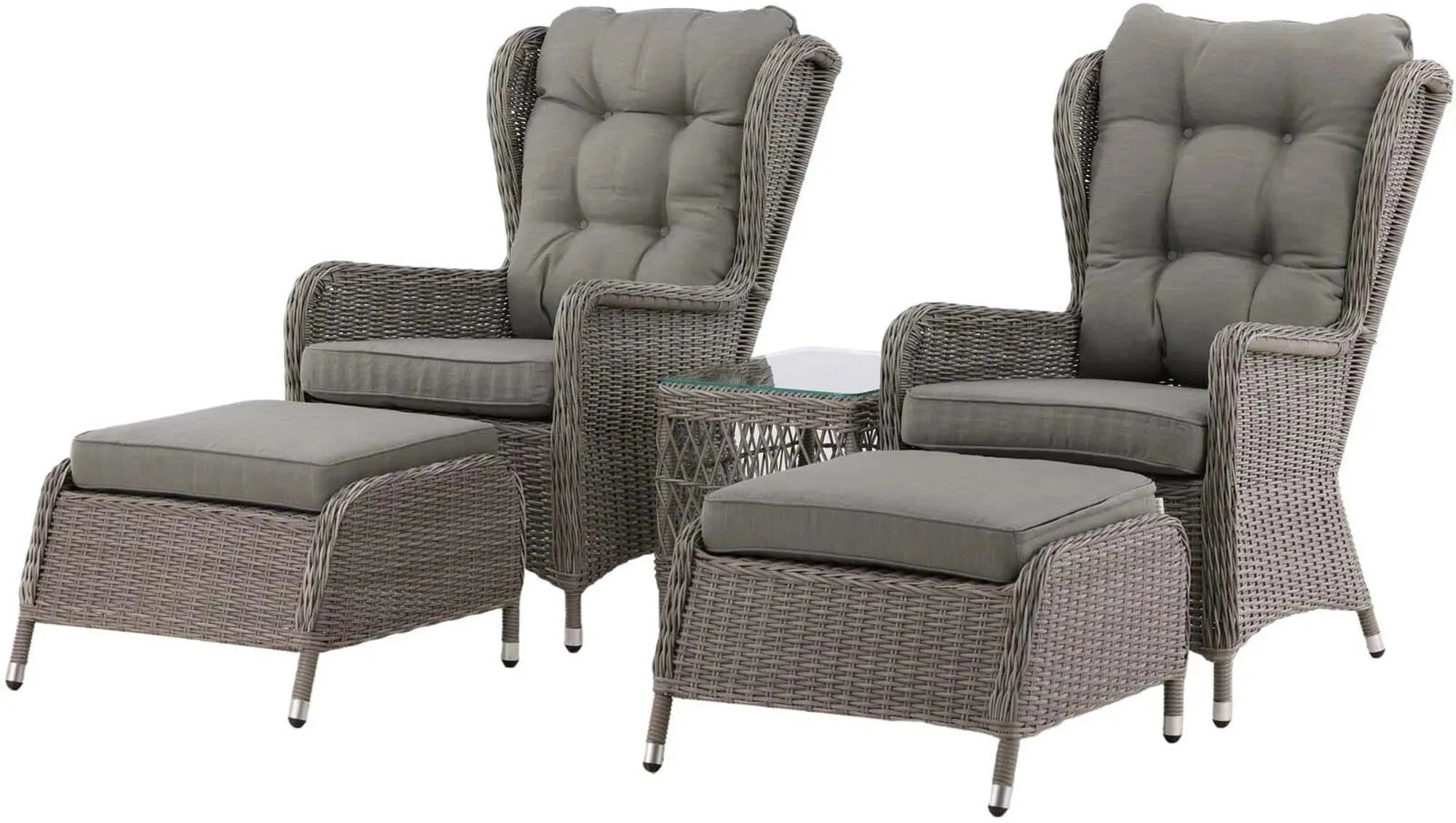 Modernes Washington Lounge Set 52cm von Venture Home für draußen.