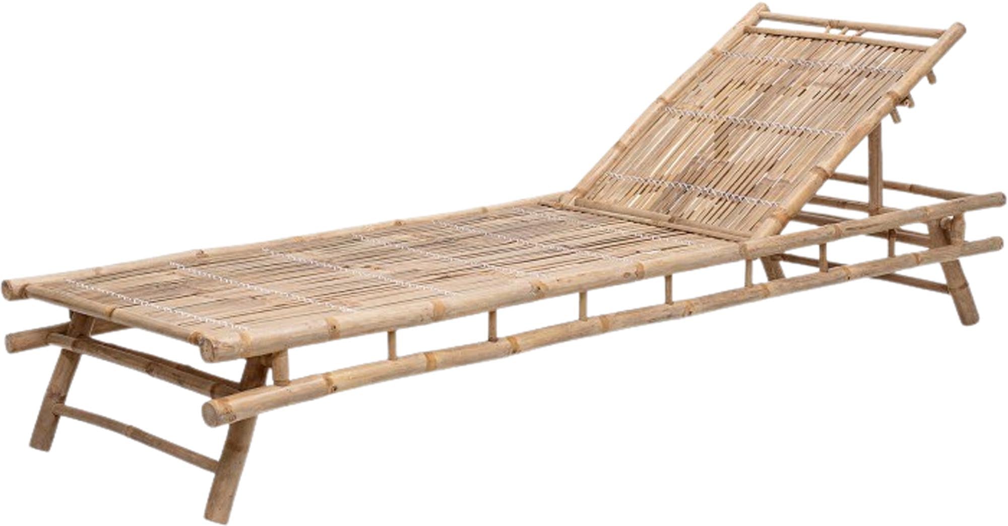 Das Tagesbett Sole von Bloomingville aus Bambus vereint natürlichen Charme und Komfort, perfekt für stilvolle Wohnbereiche.
