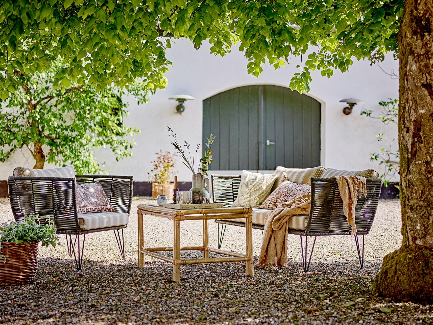 Sole Couchtisch, Natur, Bambus in Natur präsentiert im Onlineshop von KAQTU Design AG. Beistelltisch Outdoor ist von Bloomingville