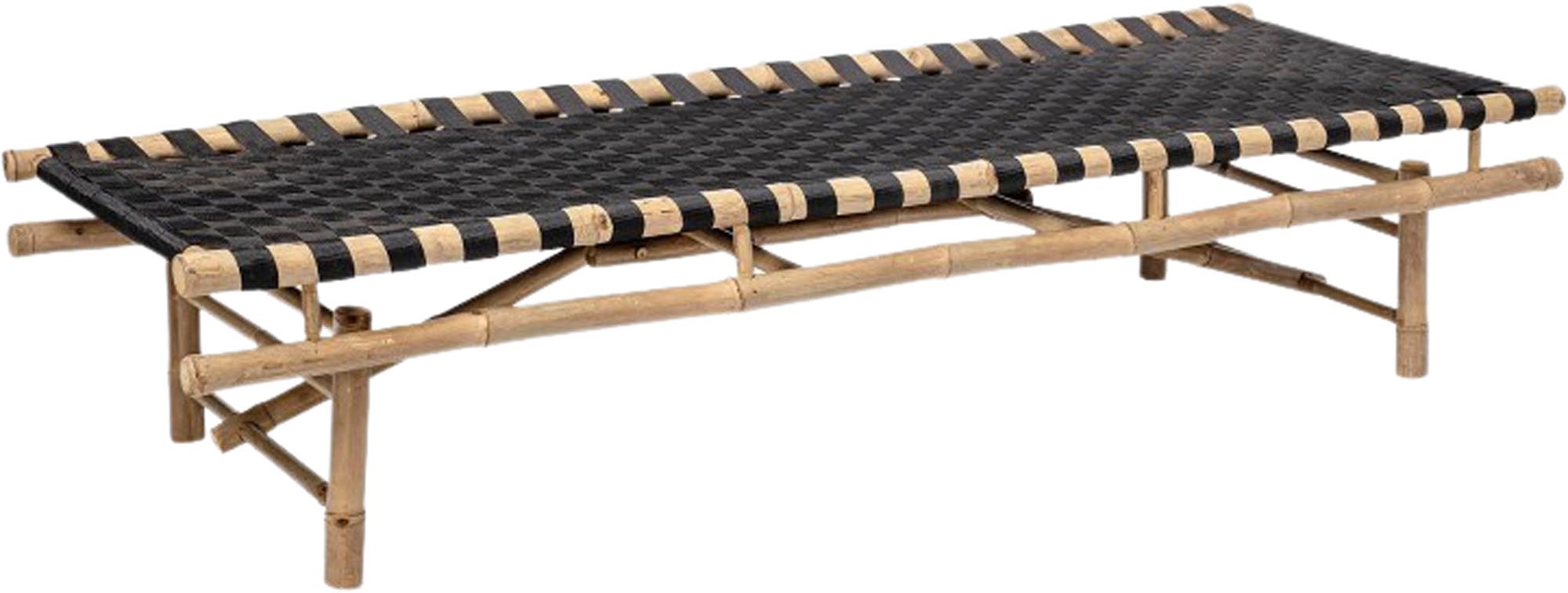 Vida daybed, Schwarz, bamboo