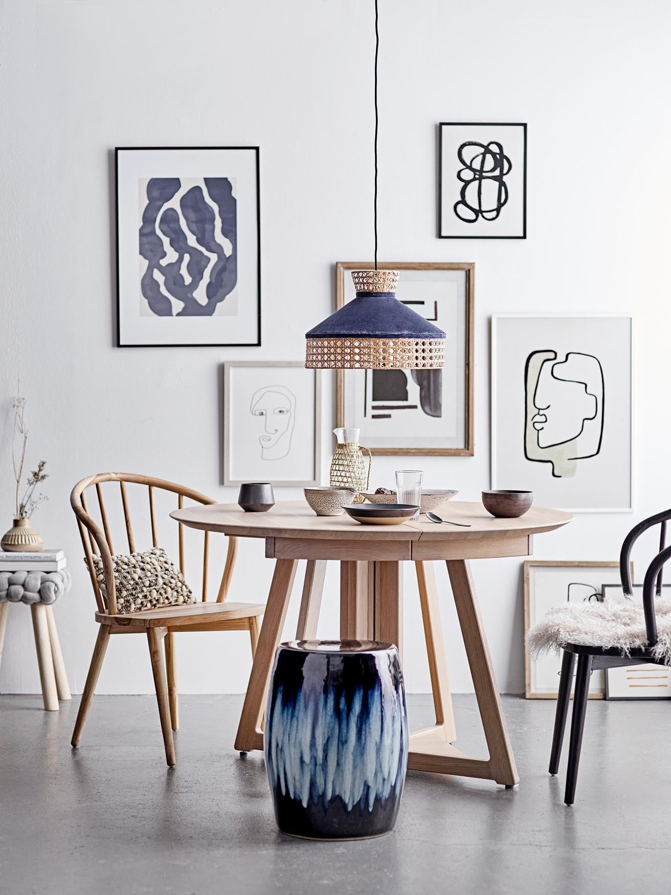 Owen Ausziehbarer Esstisch, Natur, FSC® 100%