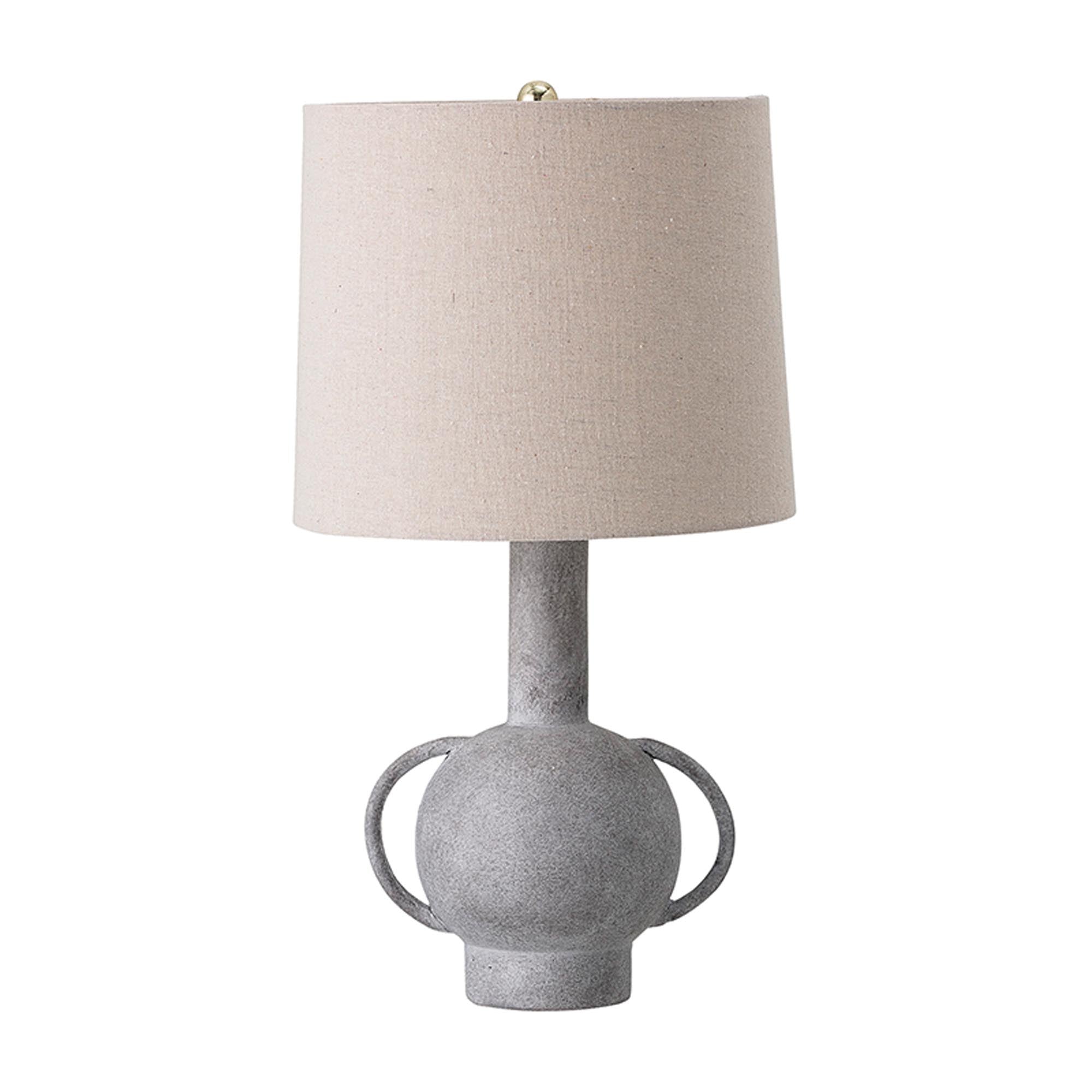 Kean Tischlampe, Grau, Terrakotta