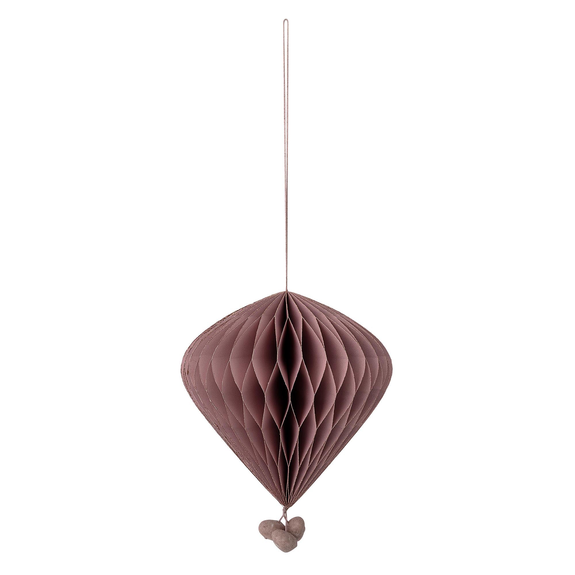 Porcha Ornament, Braun, Papier in Brown präsentiert im Onlineshop von KAQTU Design AG. Ornament ist von Bloomingville