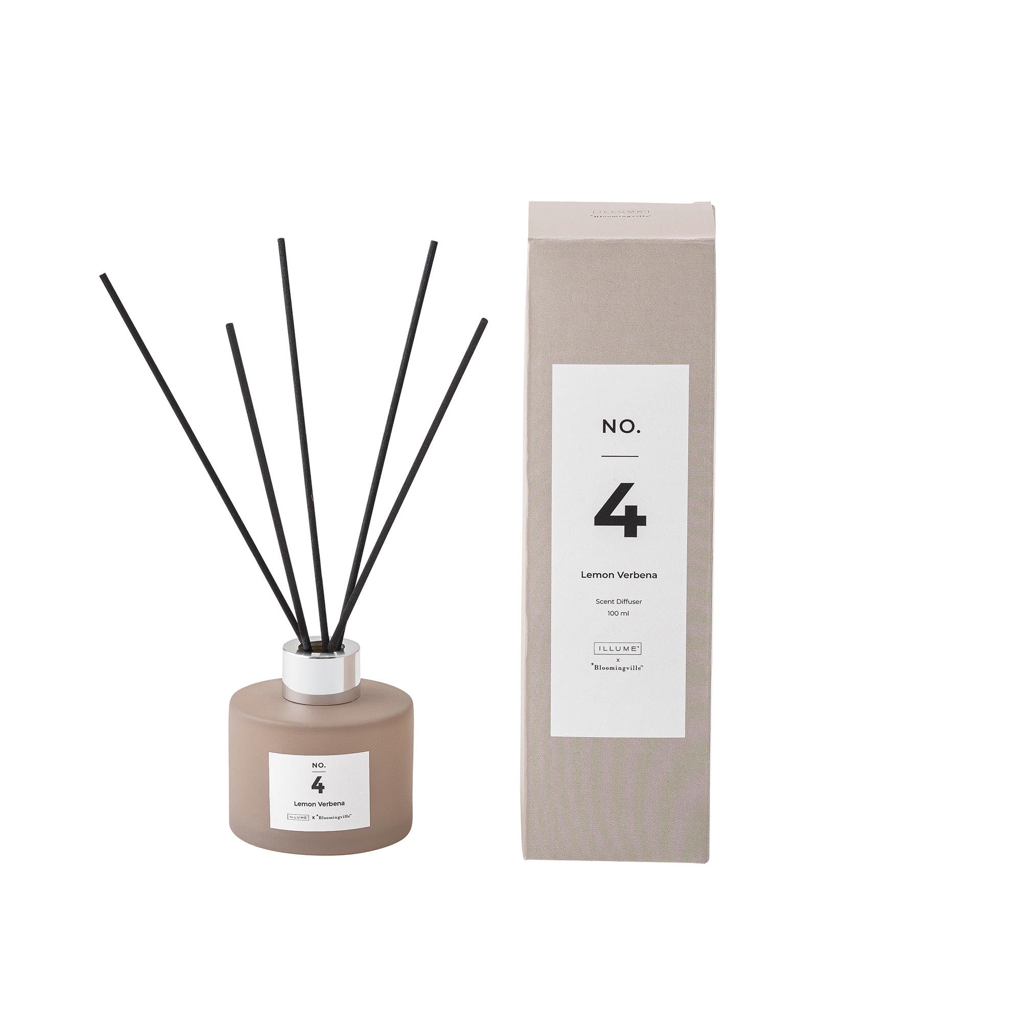 NO. 4 - Lemon Verbena Scent Diffuser, Natur, Duftflüssigkeit in Nature präsentiert im Onlineshop von KAQTU Design AG. Haushaltshilfen ist von Bloomingville