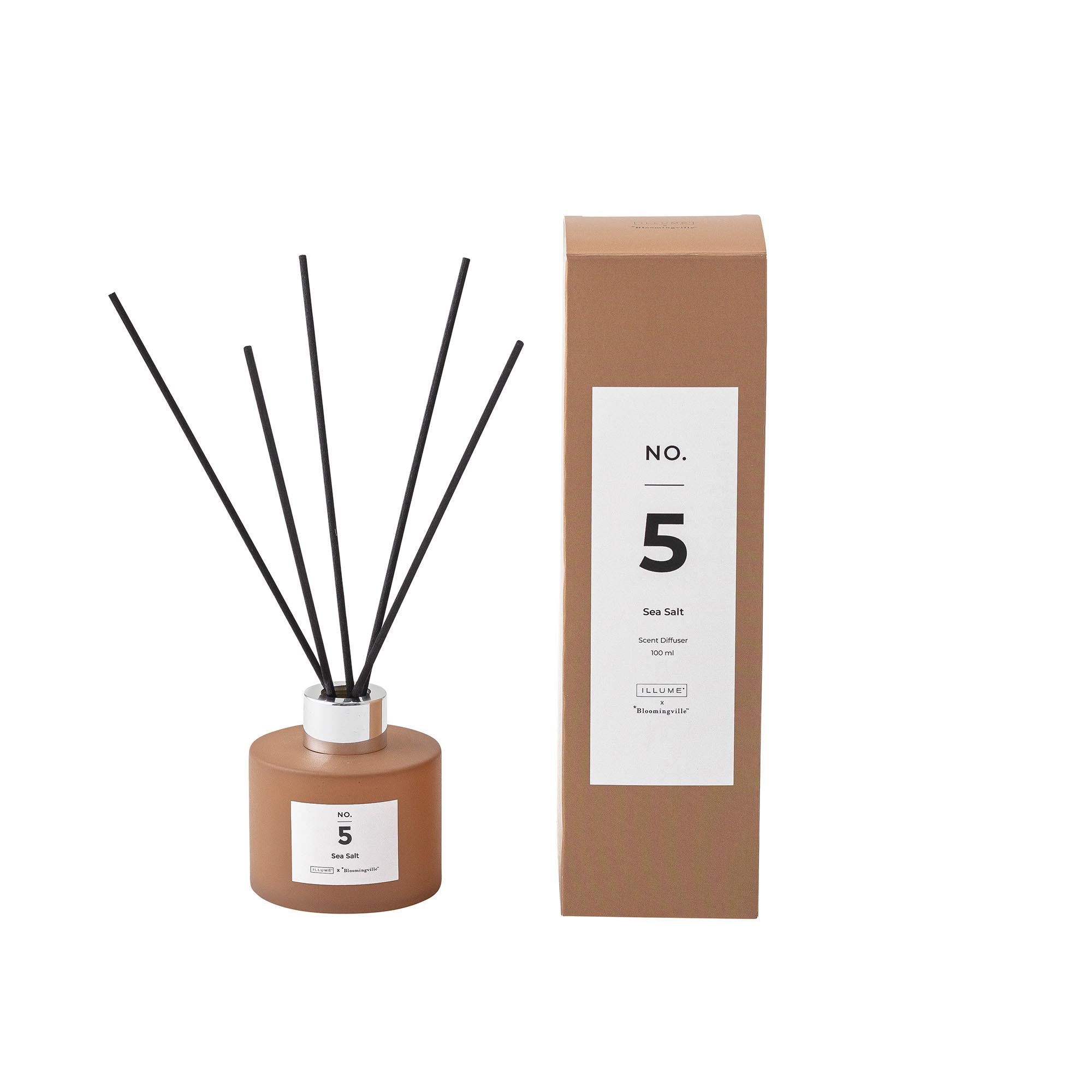 NO. 5 - Sea Salt Scent Diffuser, Braun, Duftflüssigkeit in Brown präsentiert im Onlineshop von KAQTU Design AG. Haushaltshilfen ist von Bloomingville