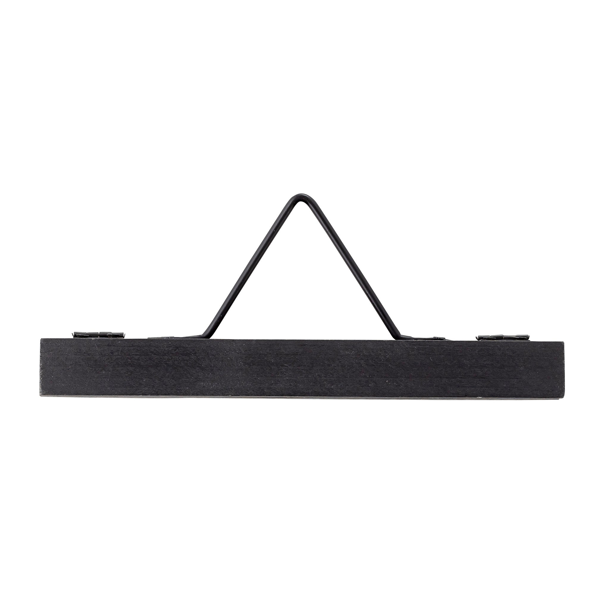 Entdecken Sie die Chilas Klemme in Schwarz aus Tannenholz von Creative Collection – ideal für stilvolle Poster- und Kunstpräsentationen.