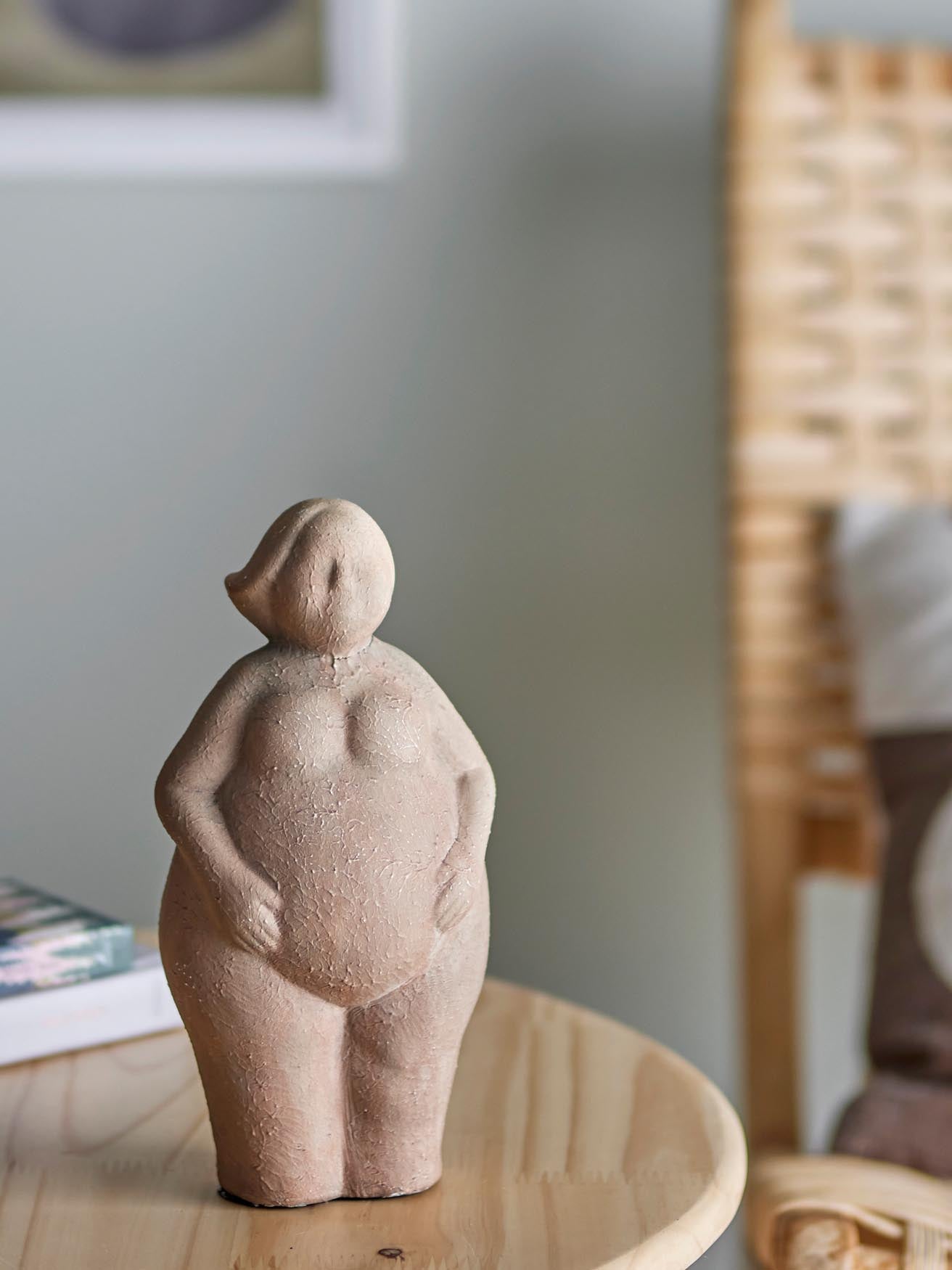 Sidsel Deko, Braun, Terrakotta in Brown präsentiert im Onlineshop von KAQTU Design AG. Kunstgegenstände ist von Bloomingville