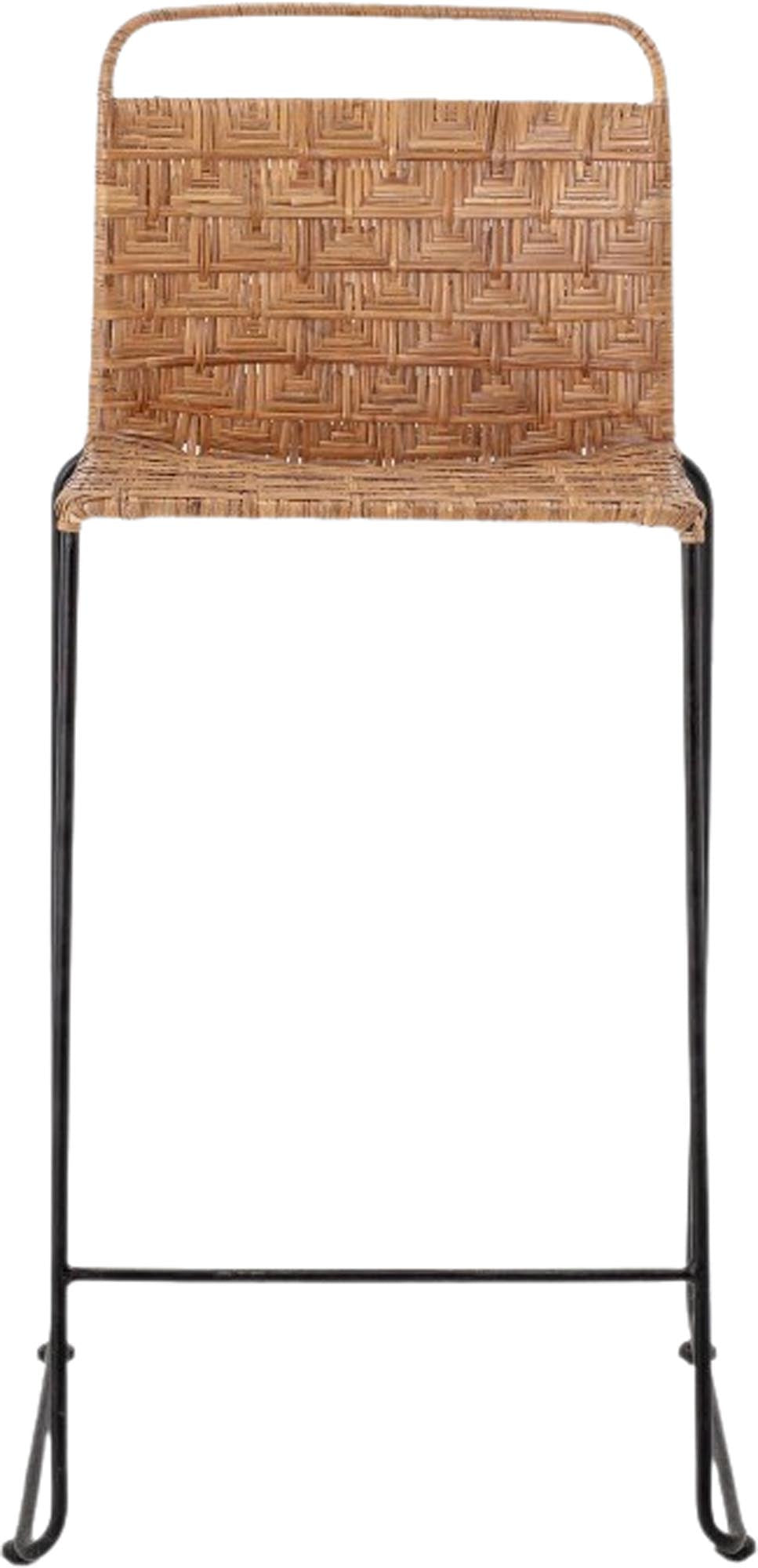 Gunnel bar chair, nature, rattan