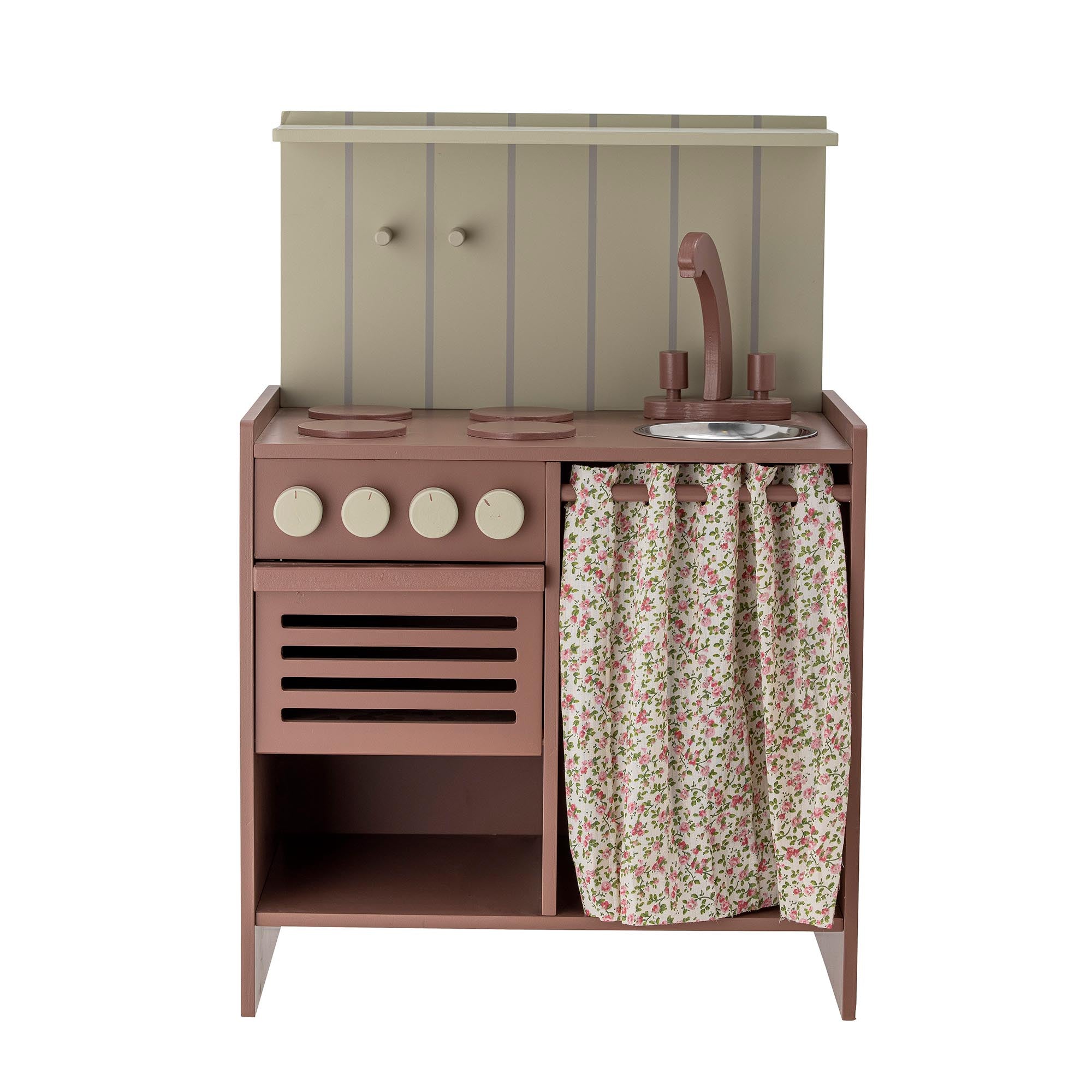 Pippi Mini-Ofen, Braun, MDF in Brown präsentiert im Onlineshop von KAQTU Design AG. Küche Kids ist von Bloomingville