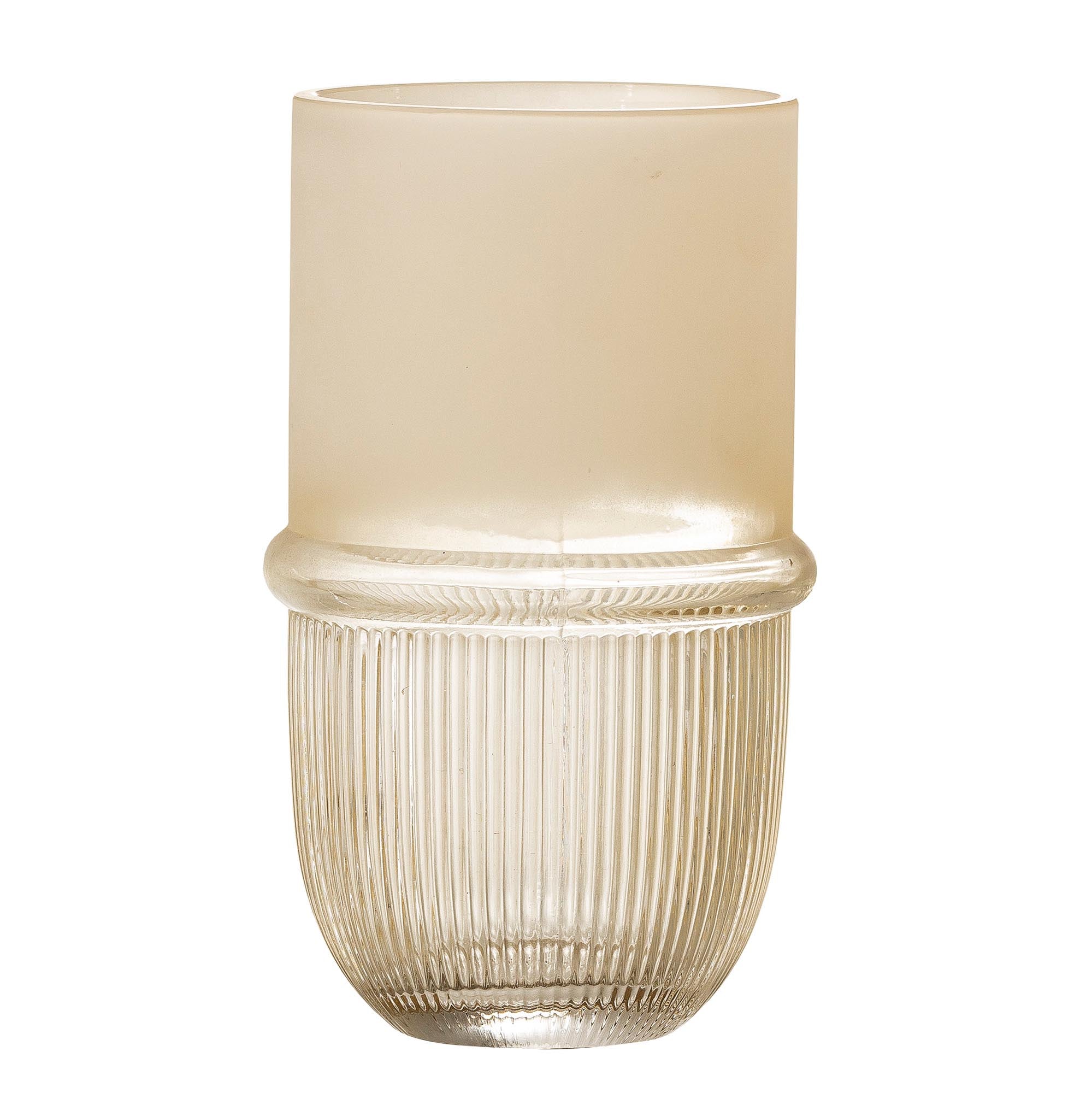 Belise Vase, Natur, Glas in Nature präsentiert im Onlineshop von KAQTU Design AG. Vase ist von Bloomingville