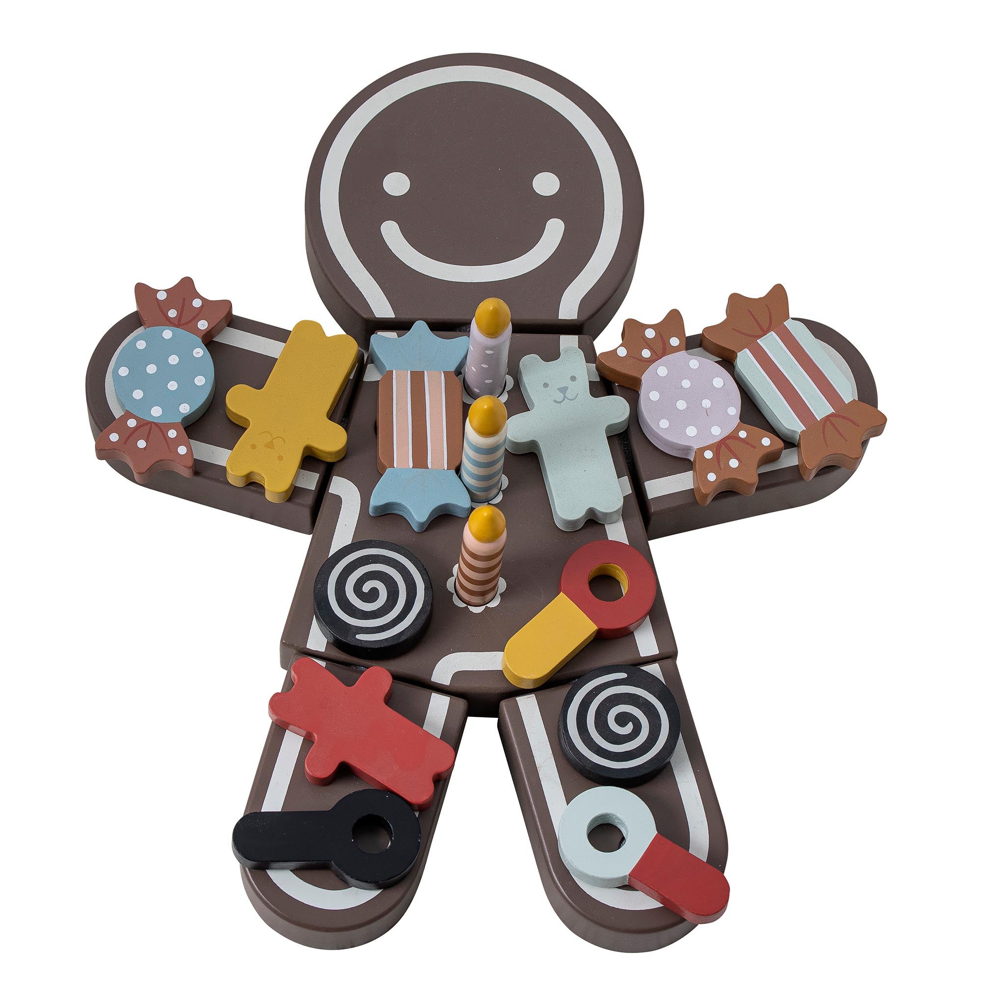 Tala Spielset, Lebensmittel, Braun, MDF in Brown präsentiert im Onlineshop von KAQTU Design AG. Spiele Kids ist von Bloomingville