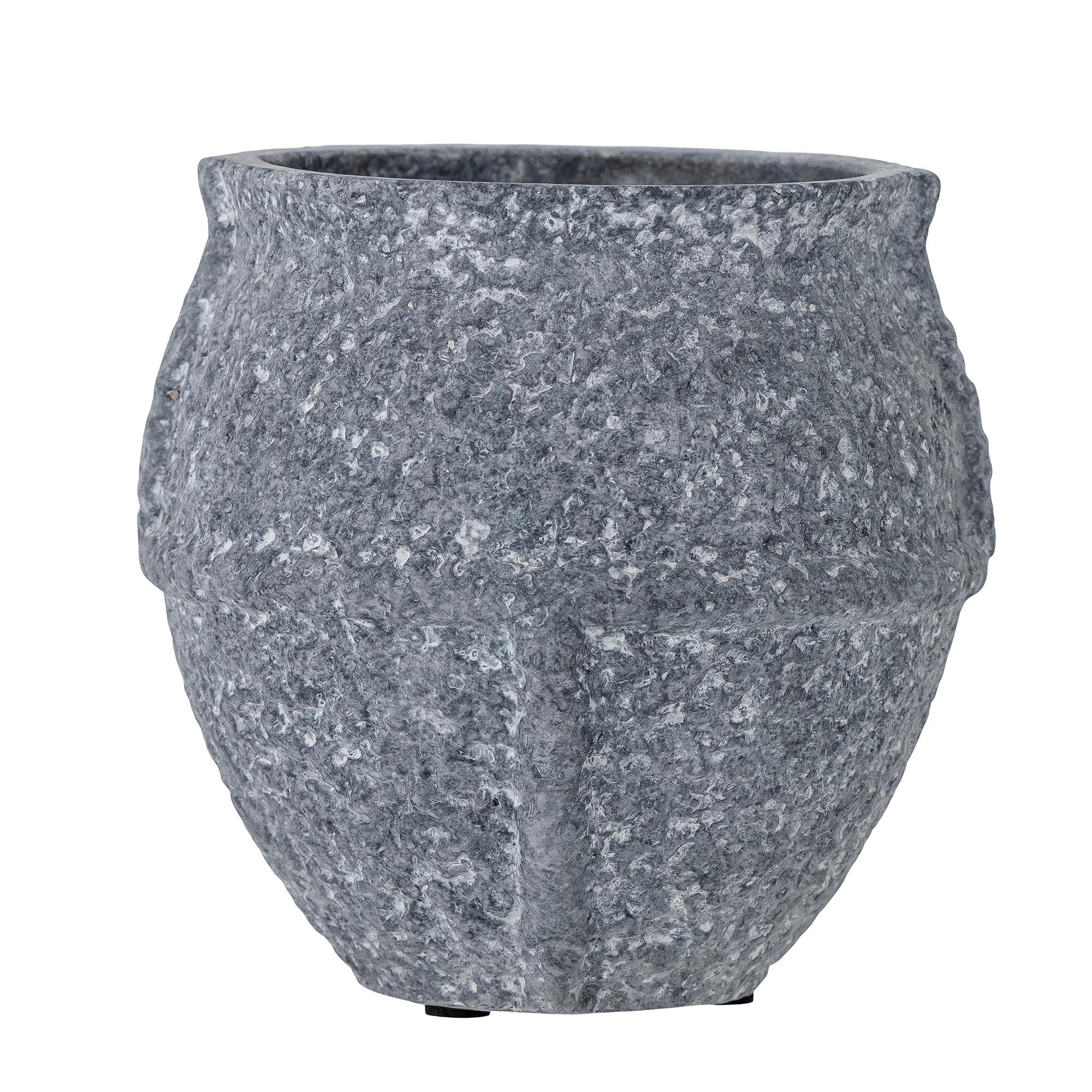 Walle Vase, Grau, Keramik in Grey präsentiert im Onlineshop von KAQTU Design AG. Vase ist von Bloomingville