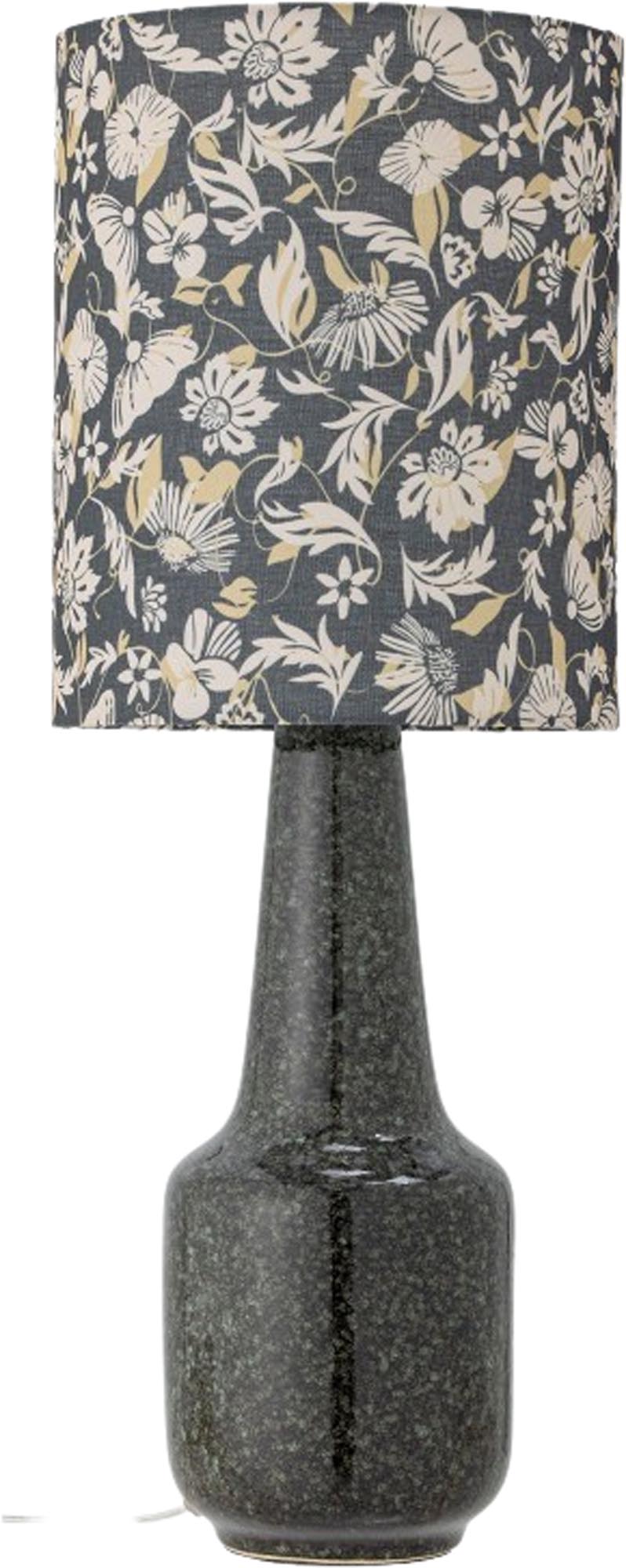Olefine Tischlampe, Grün, Steingut
