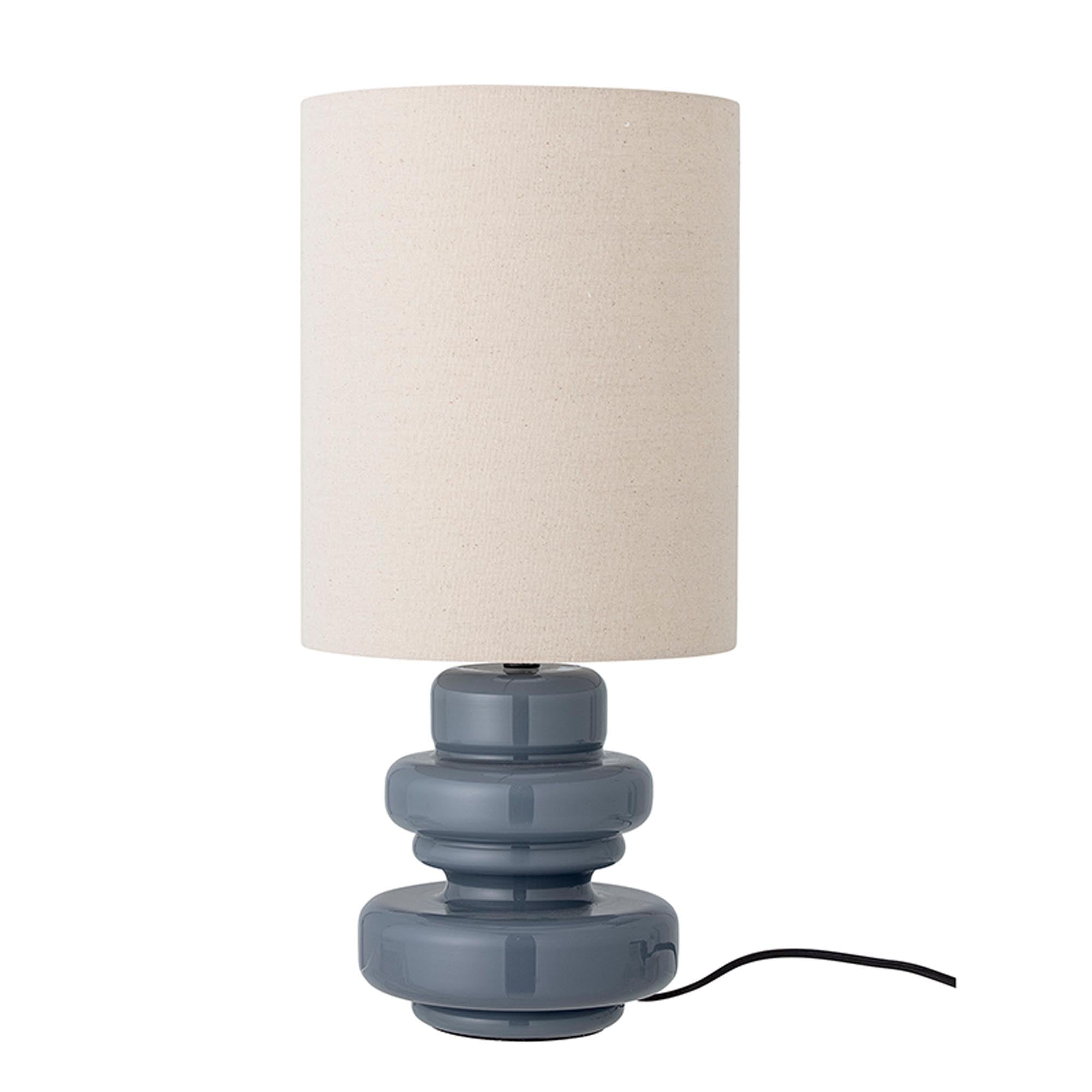 Fabiola Tischlampe, Blue, Glas
