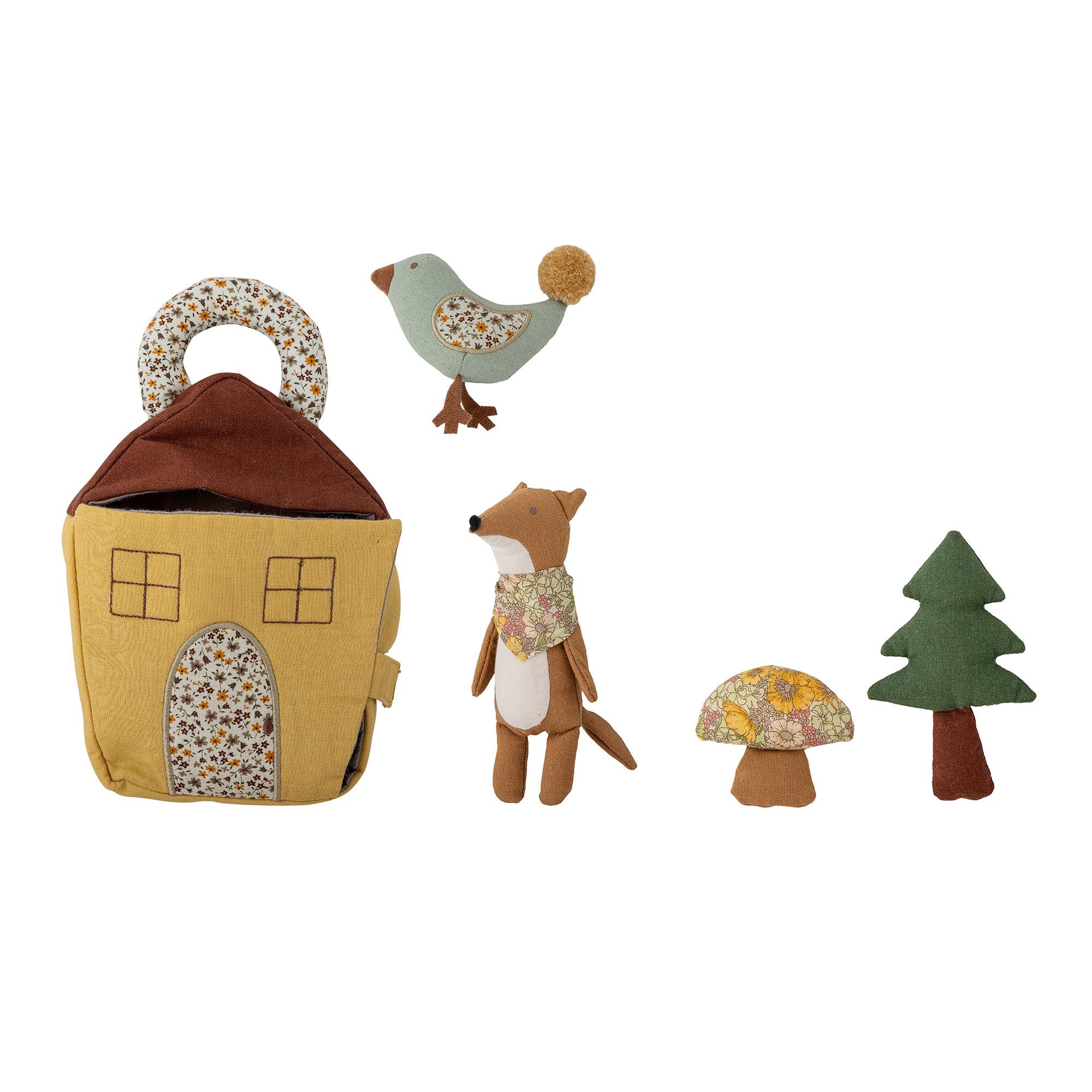 Tio Soft Toy, Braun, Leinen in Brown präsentiert im Onlineshop von KAQTU Design AG. Plüschtier Kids ist von Bloomingville