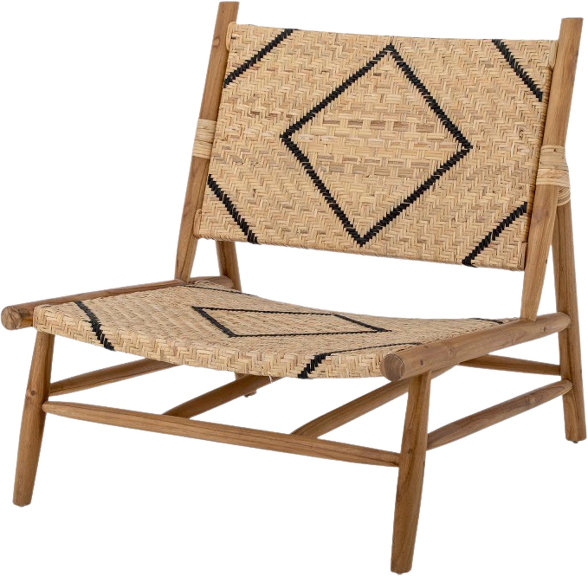 Der Lennox Loungesessel aus Teakholz von Creative Collection vereint stilvolles Design mit natürlichem Komfort für Ihr Zuhause.