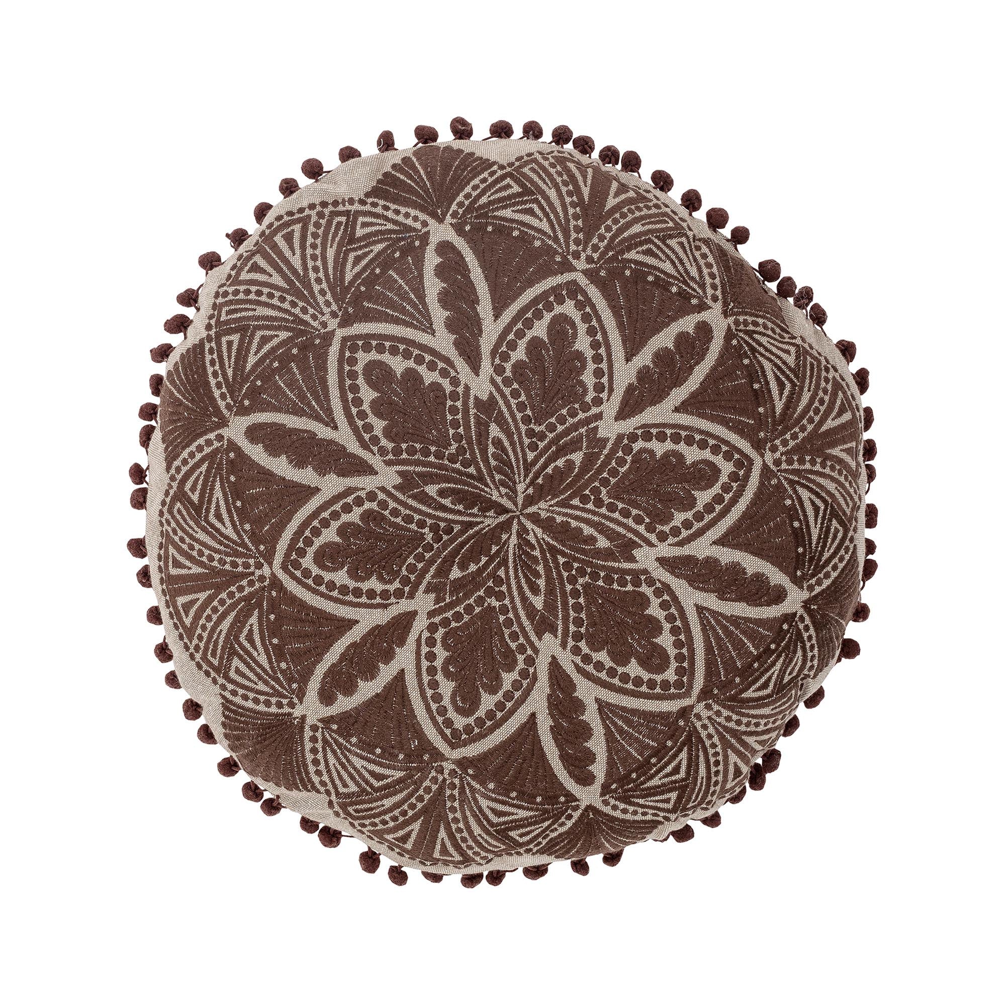Cizzy pillow, <tc>Braun</tc>, Cotton