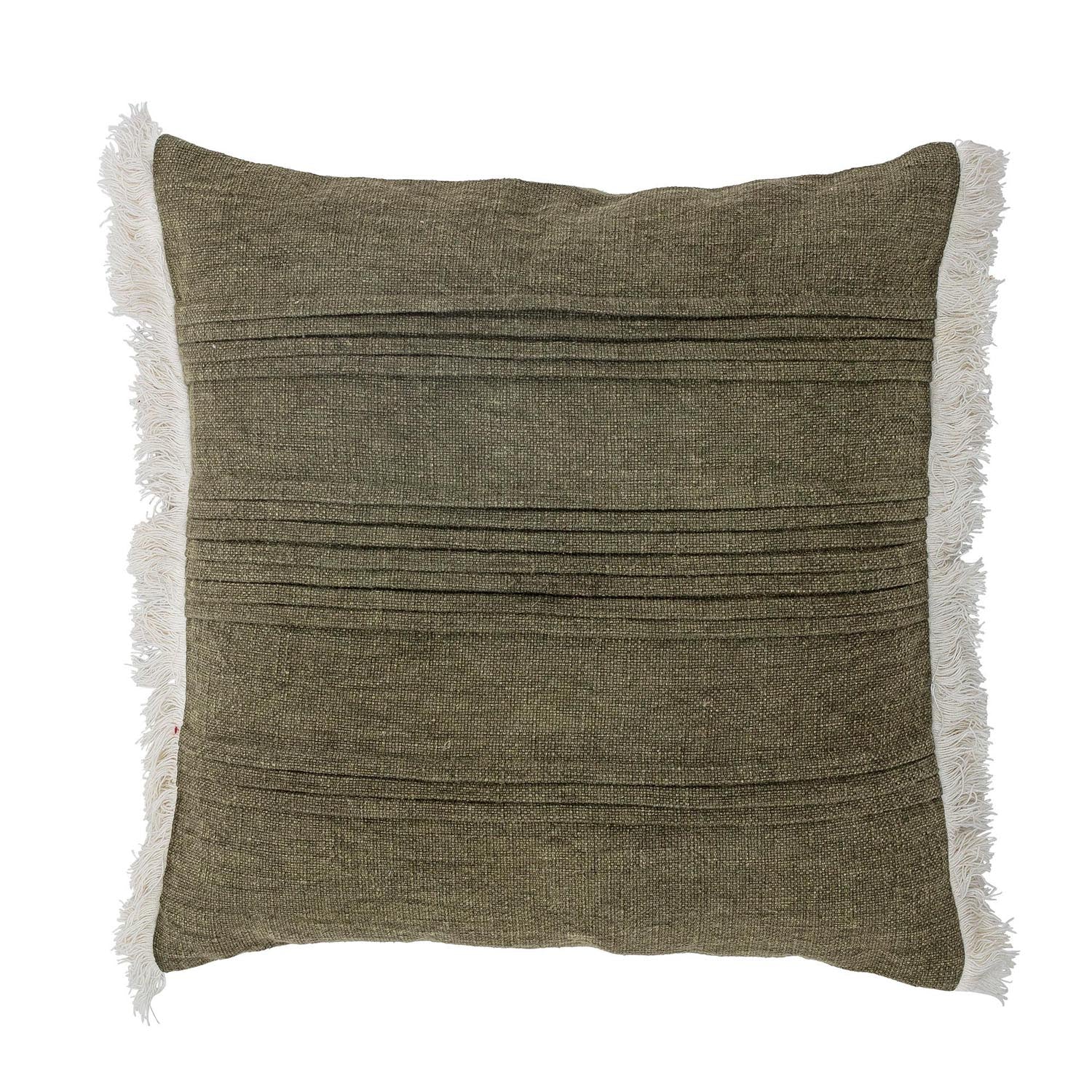 He pillow, green, cotton