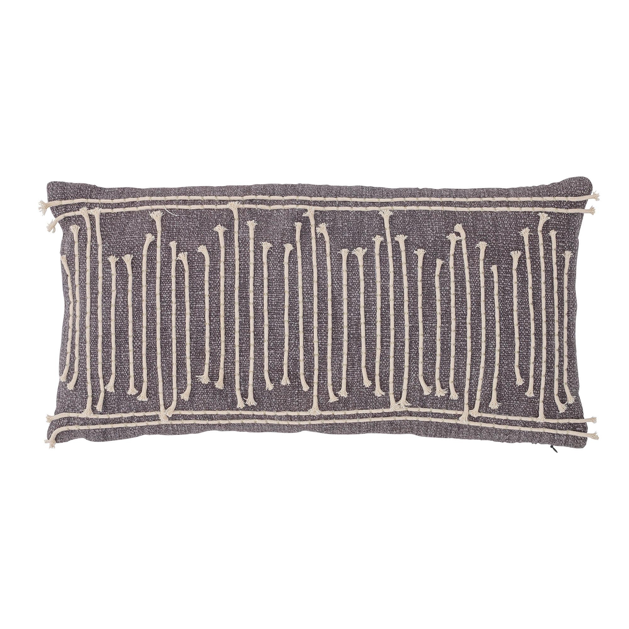 <tc>Elo</tc>na pillow, grey, cotton
