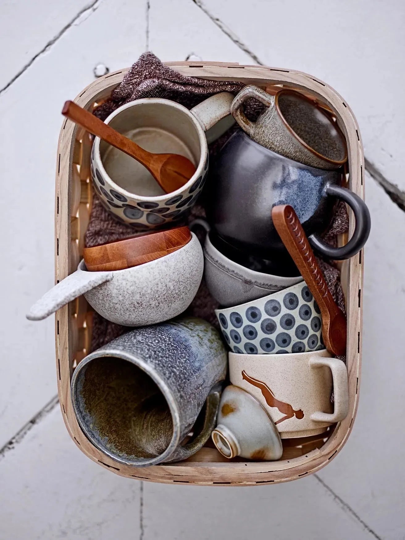 Wilja Bread Basket, Nature, Firwood