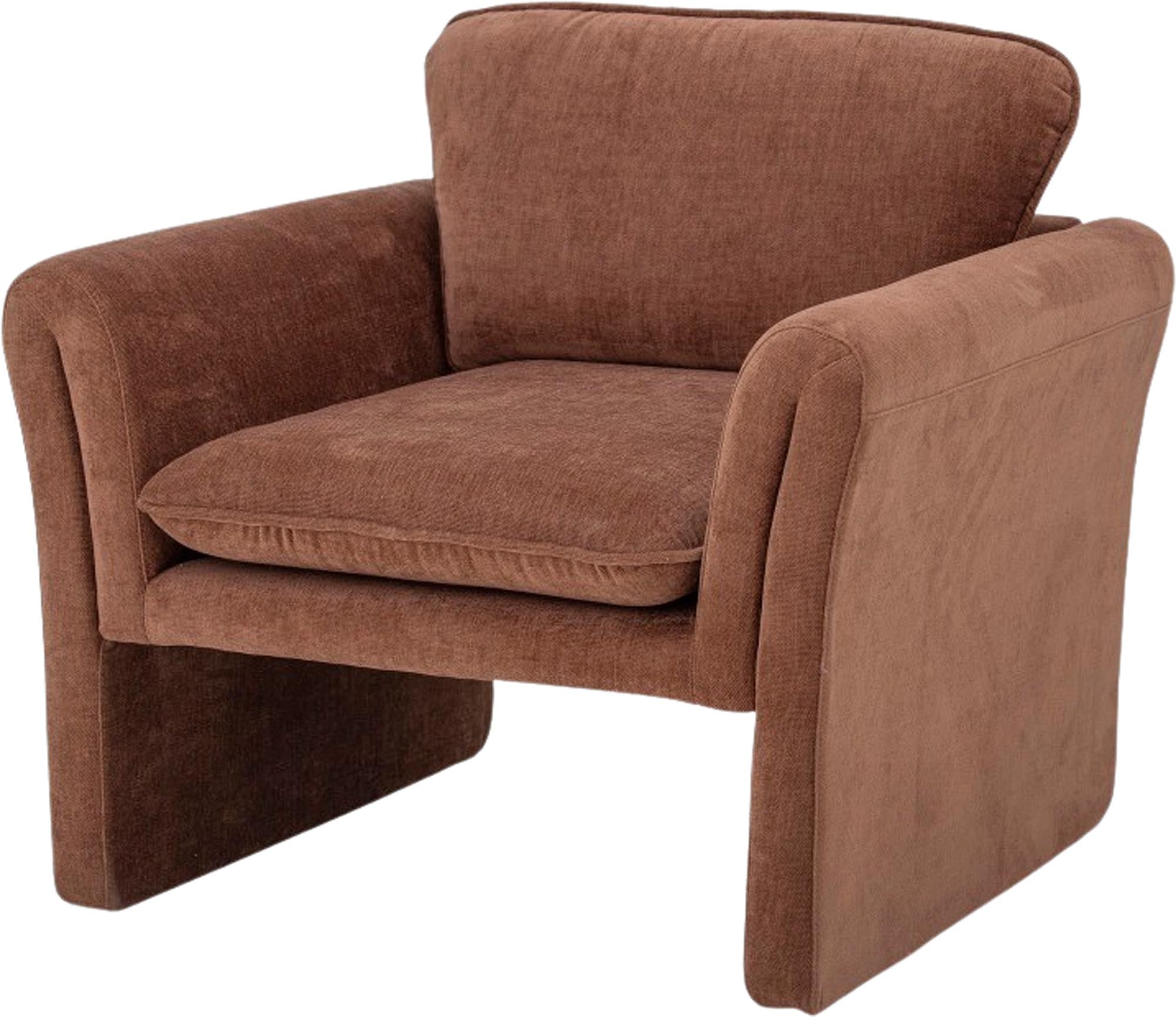 Paseo Loungesessel, Braun, Polyester