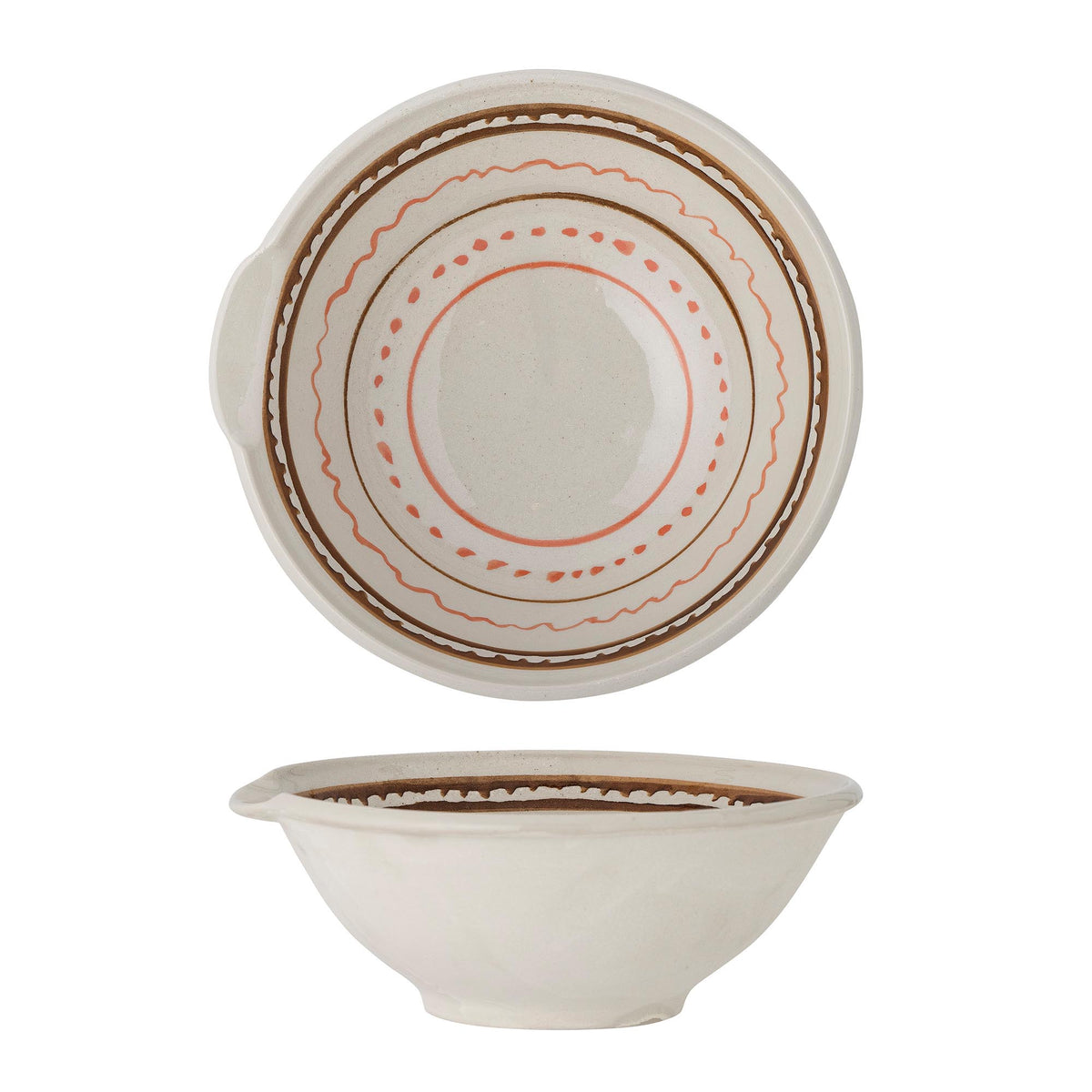 Heikki Schale, Braun, Steingut in Brown präsentiert im Onlineshop von KAQTU Design AG. Schale ist von Bloomingville