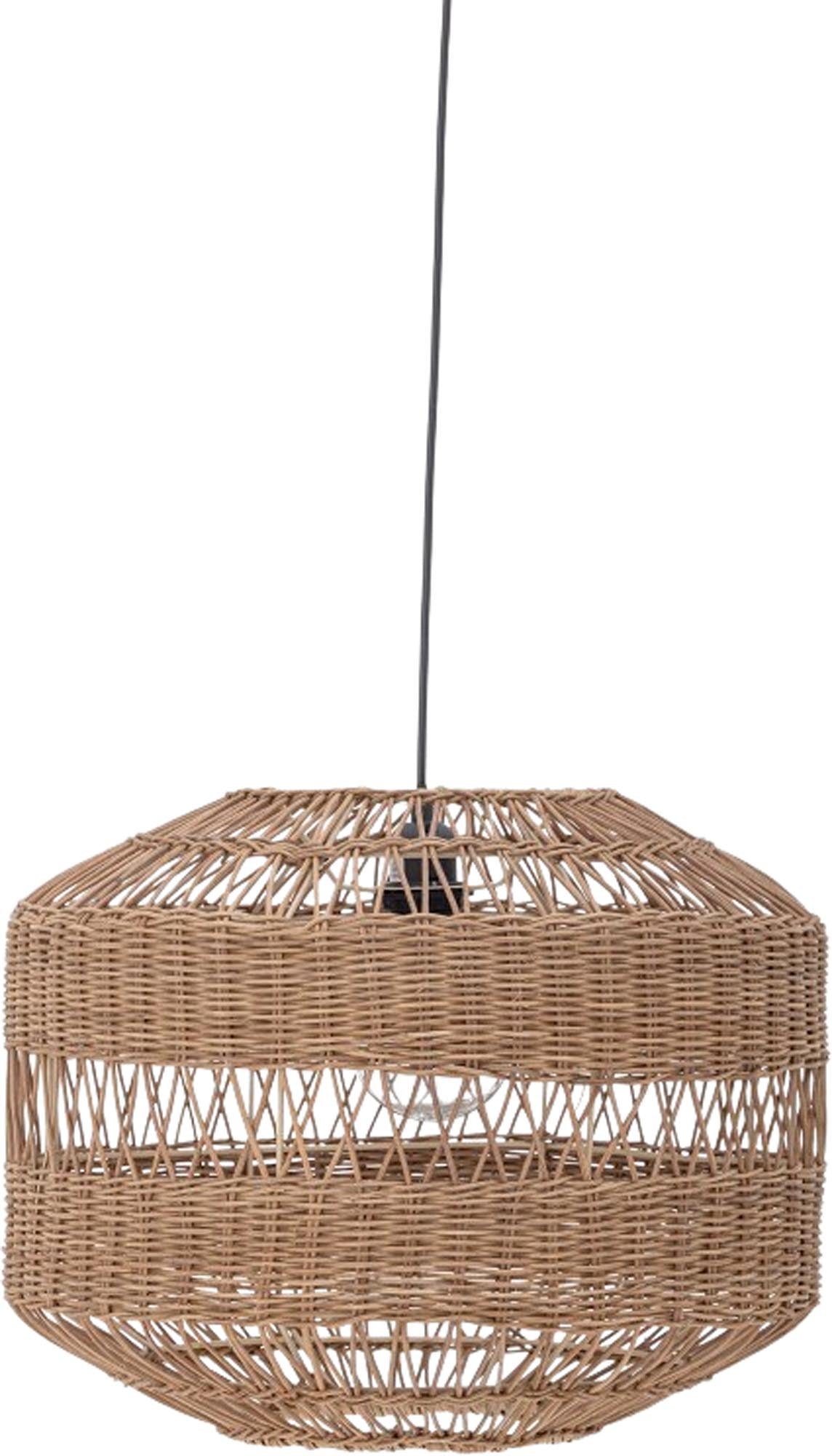 Ineza Hängeleuchte, Natur, Rattan - KAQTU Design