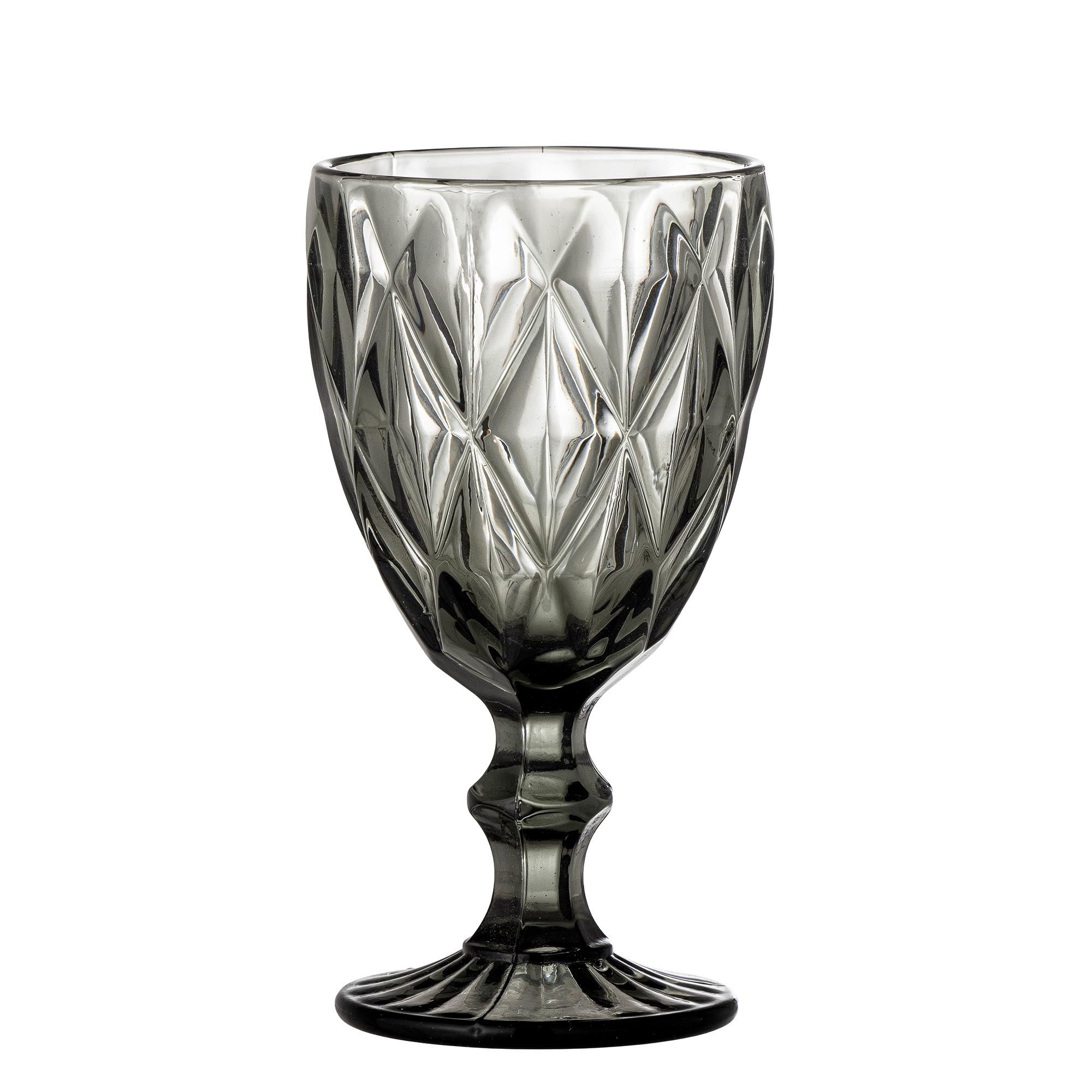 Asana Weinglas, Grau, Glas in Grey präsentiert im Onlineshop von KAQTU Design AG. Wein- & Sektglas ist von Bloomingville