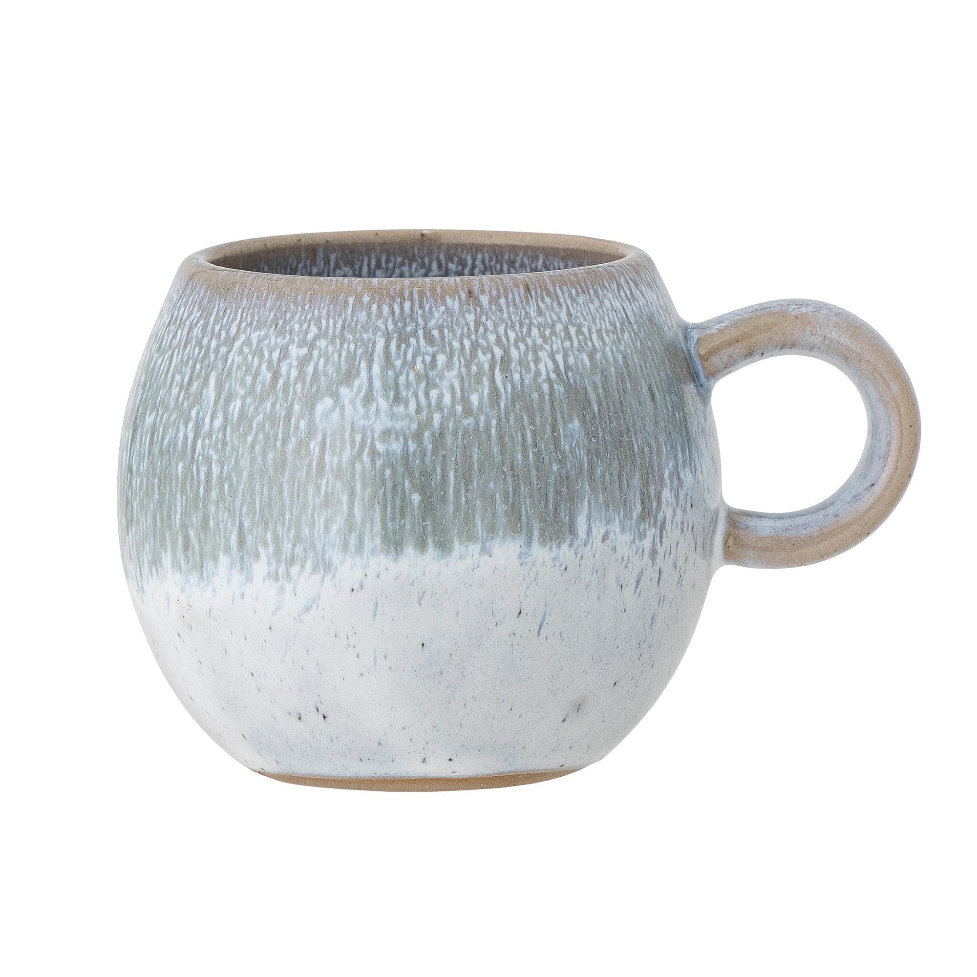 Paula Tasse, Blue, Steingut in Blue präsentiert im Onlineshop von KAQTU Design AG. Tasse ist von Bloomingville