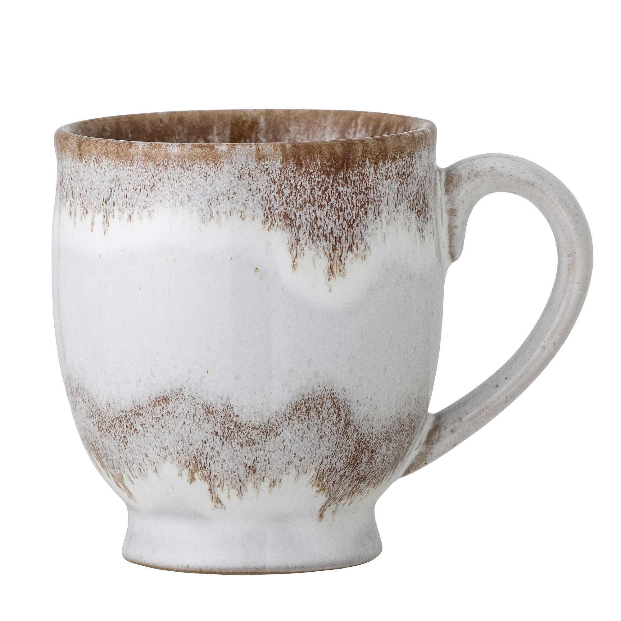 Jatoba Tasse in Grau: Hochwertiges Steingut von Creative Collection.