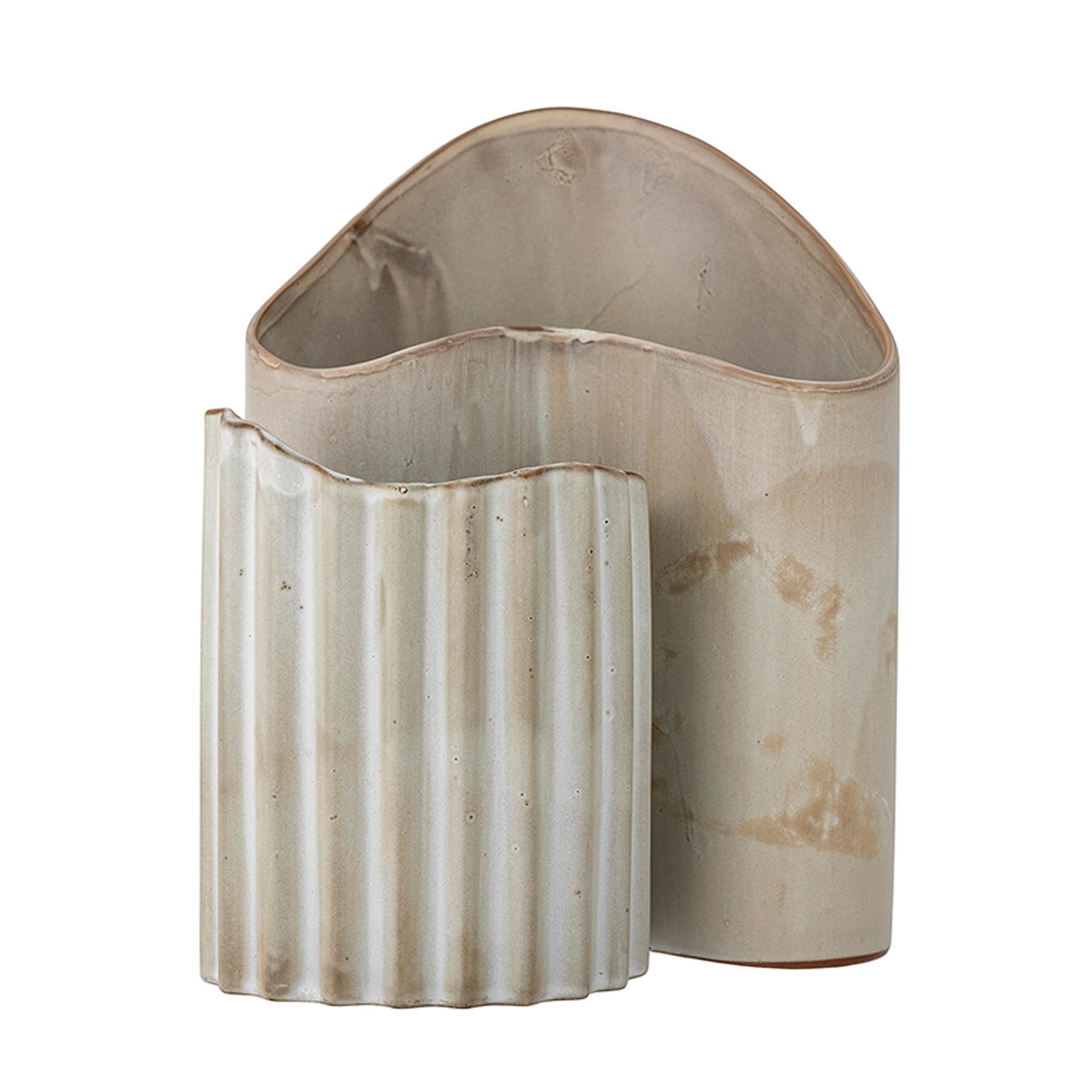 Henaj Vase, <tc>Braun</tc>, earthenware
