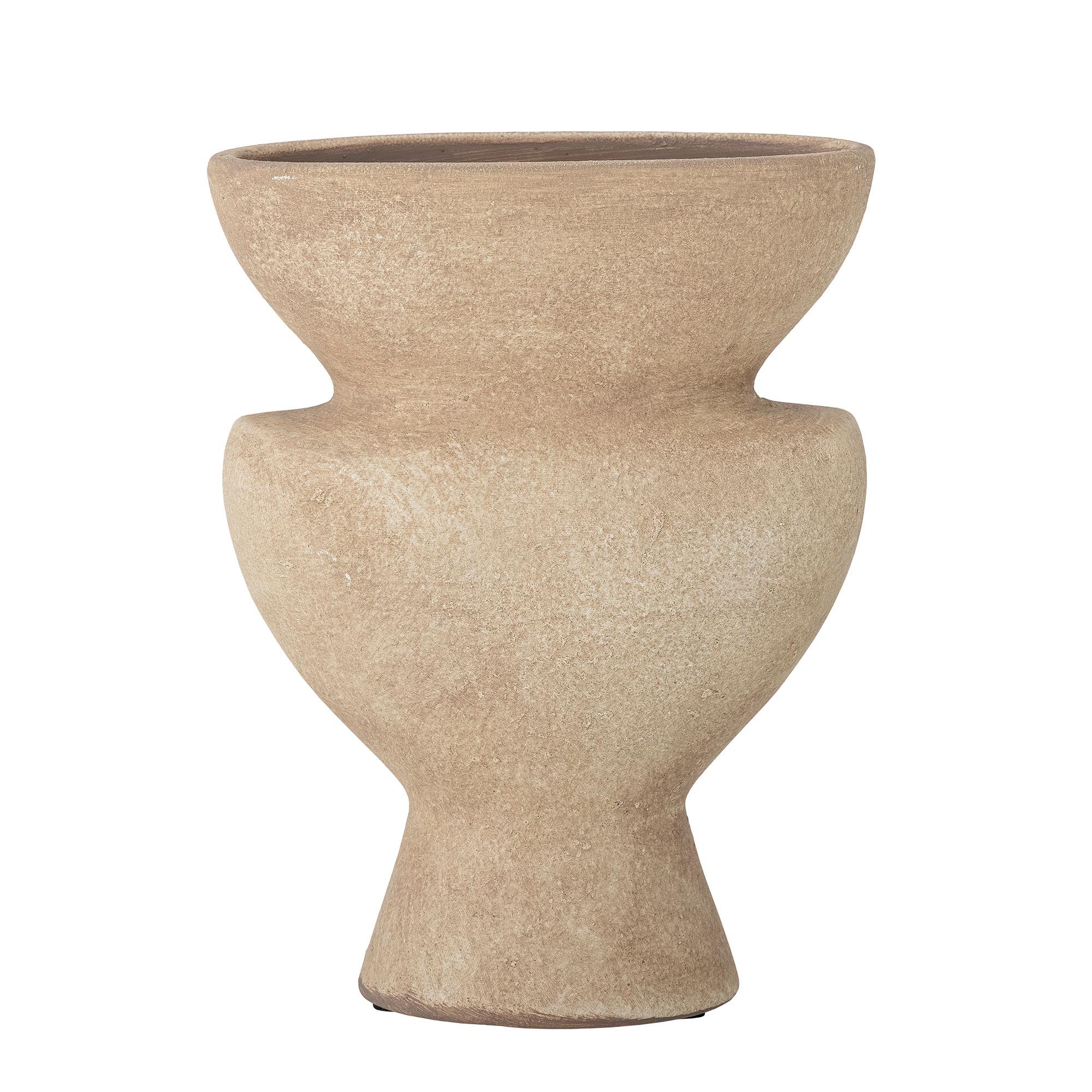 Cristel Deko-Vase, Natur, Terrakotta in Nature präsentiert im Onlineshop von KAQTU Design AG. Vase ist von Bloomingville