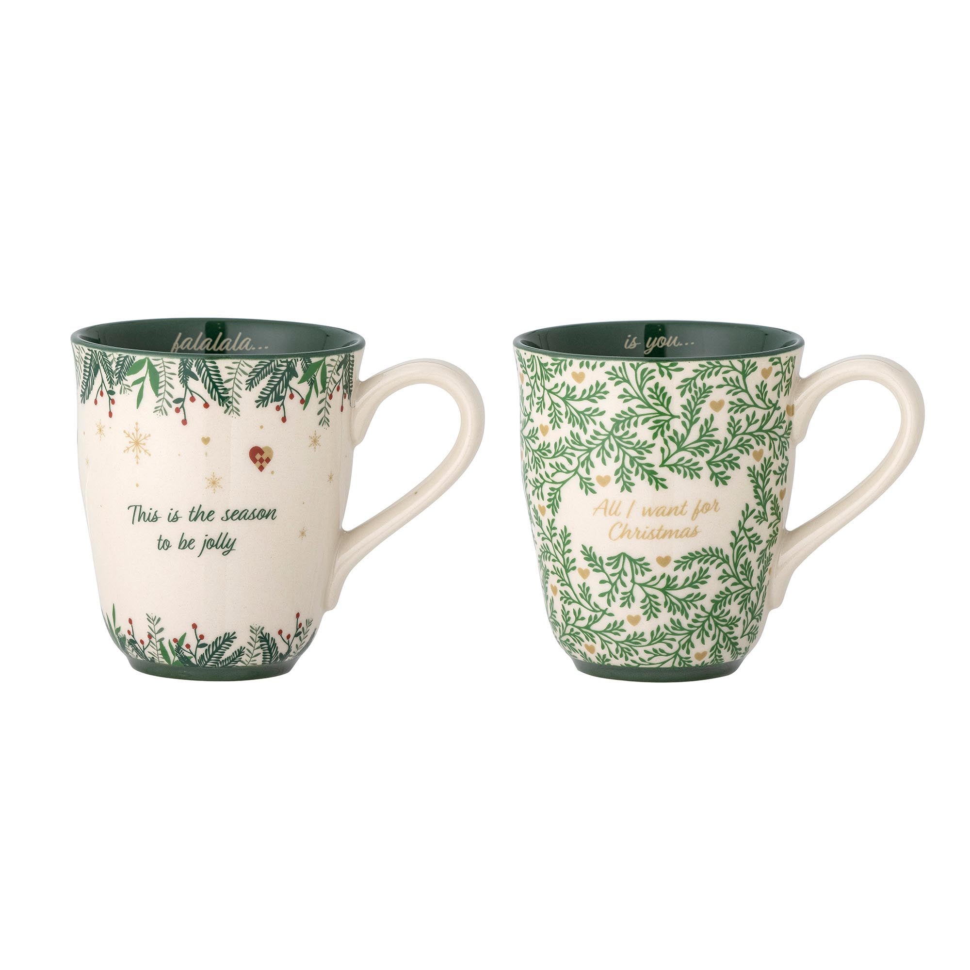 Entdecken Sie die stilvollen Grazia Becher von Bloomingville aus hochwertigem Steingut. Perfekt für festliche Anlässe und gemütliche Getränke!