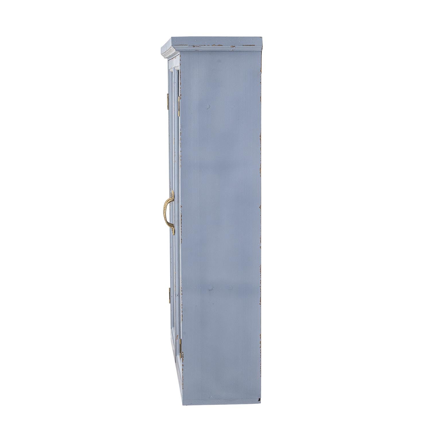 Das Hazem Kabinett in Blau aus Tannenholz von Creative Collection vereint stilvolles Design mit erstklassiger Handwerkskunst.