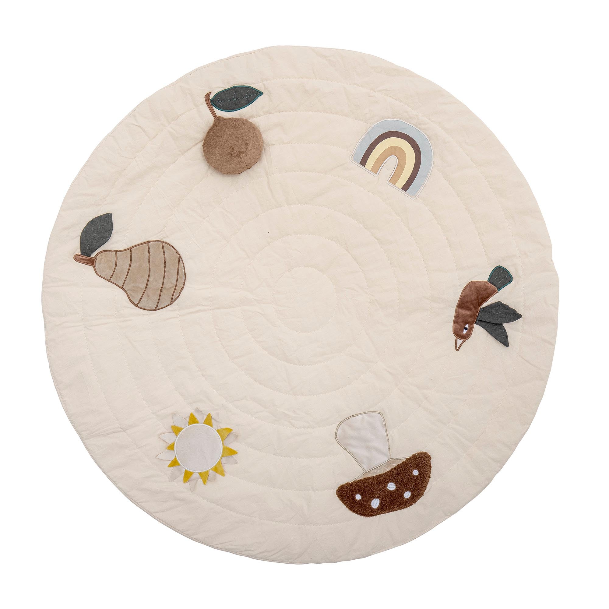 Agnes Spielmatte, Weiá, Baumwolle in White präsentiert im Onlineshop von KAQTU Design AG. Objekte Kids ist von Bloomingville Mini