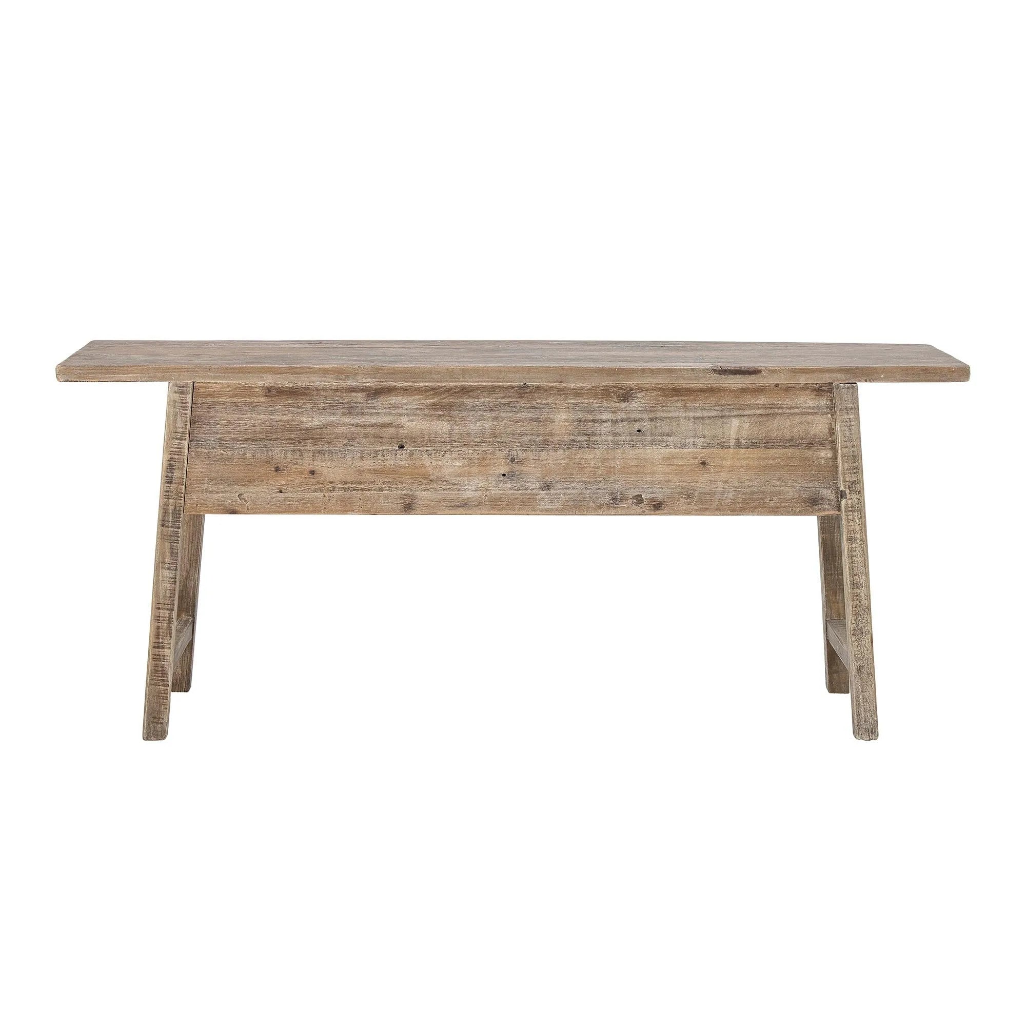 Camden Konsolentisch, Natur, Reclaimed Pine Wood, Schreibtisch, KAQTU Design