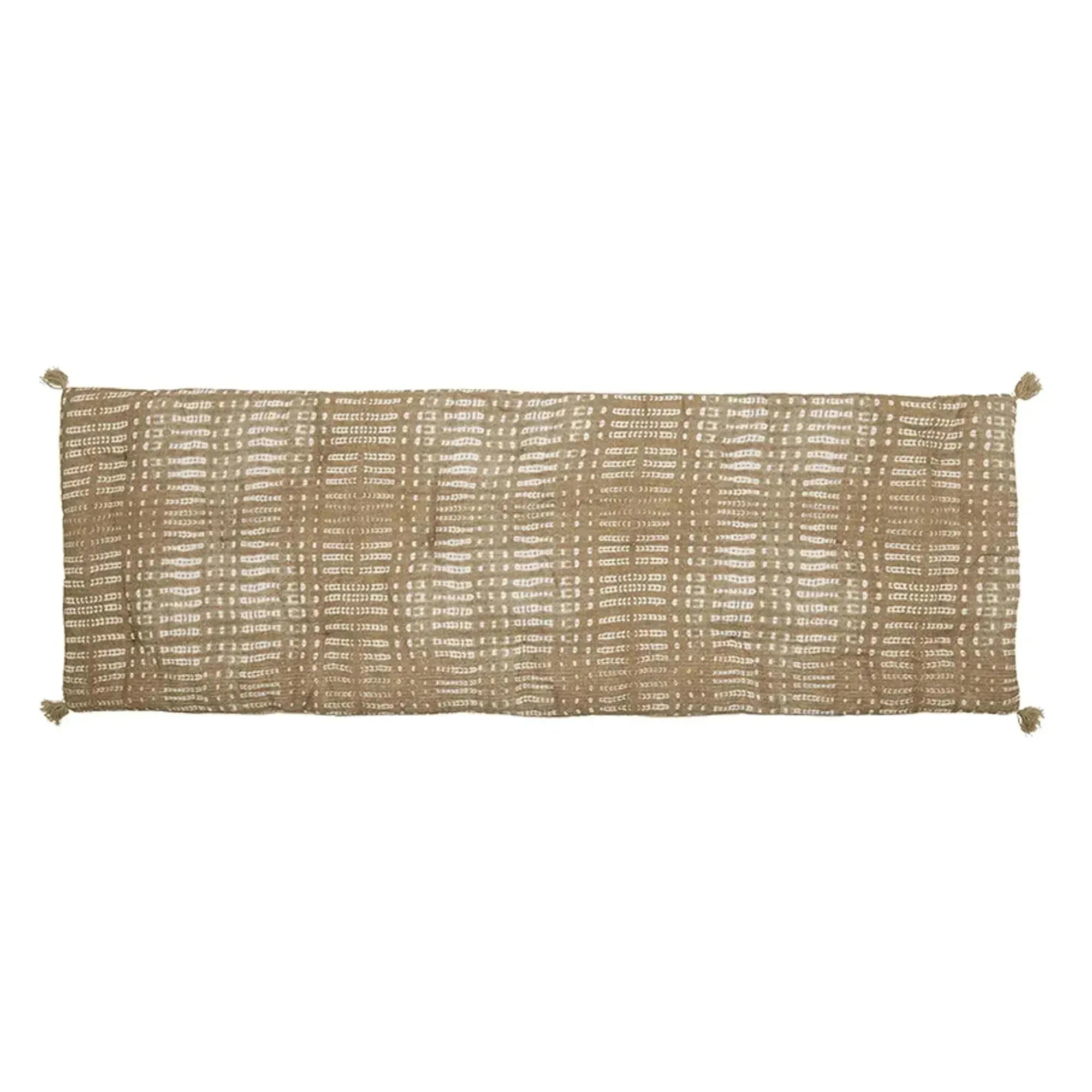 Paloma Kissen: Handgenäht, 100% Baumwolle, charmante Quasten, weich, formbeständig, vielseitig, stilvoll, gemütlich.