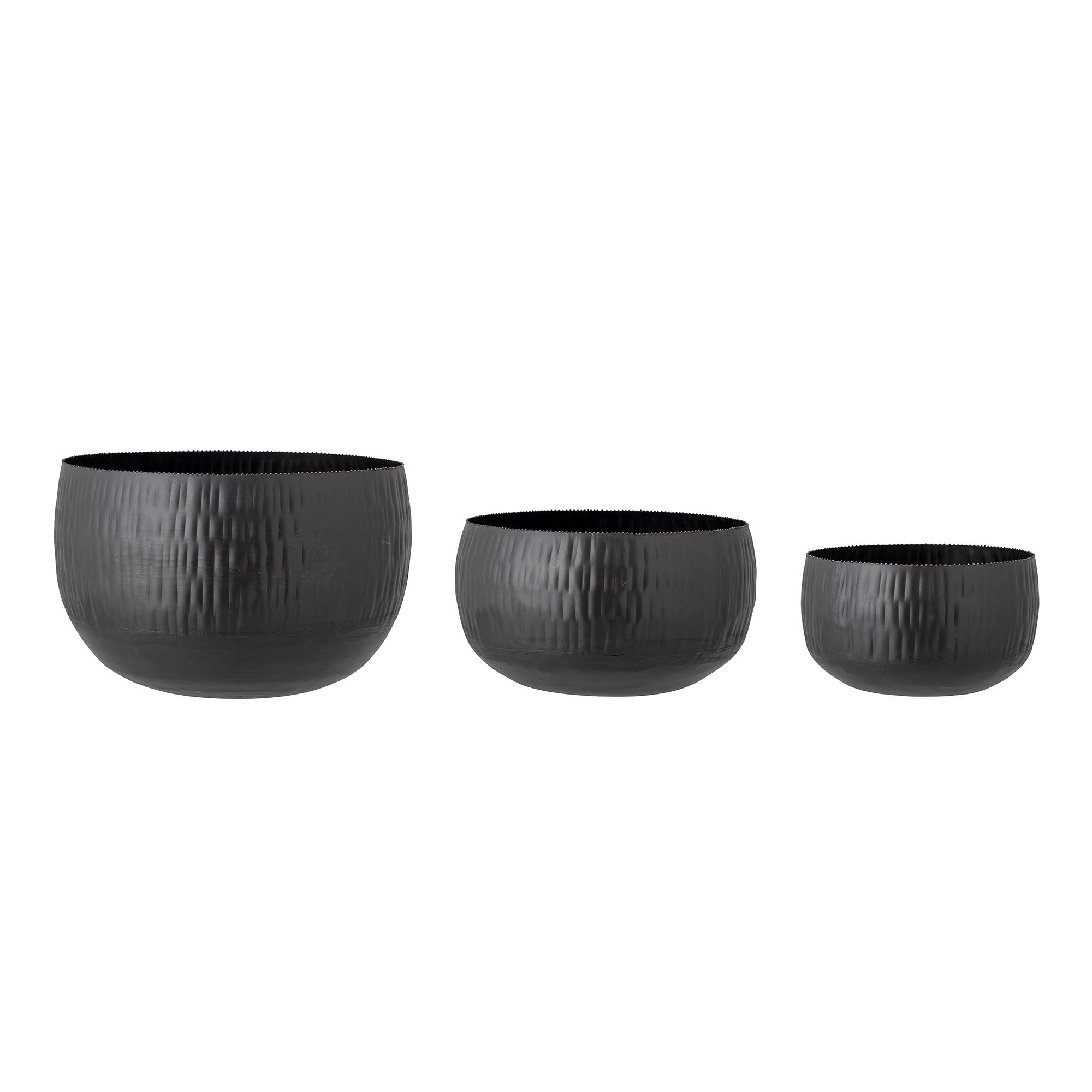 Abisha Blumentopf, Schwarz, Eisen