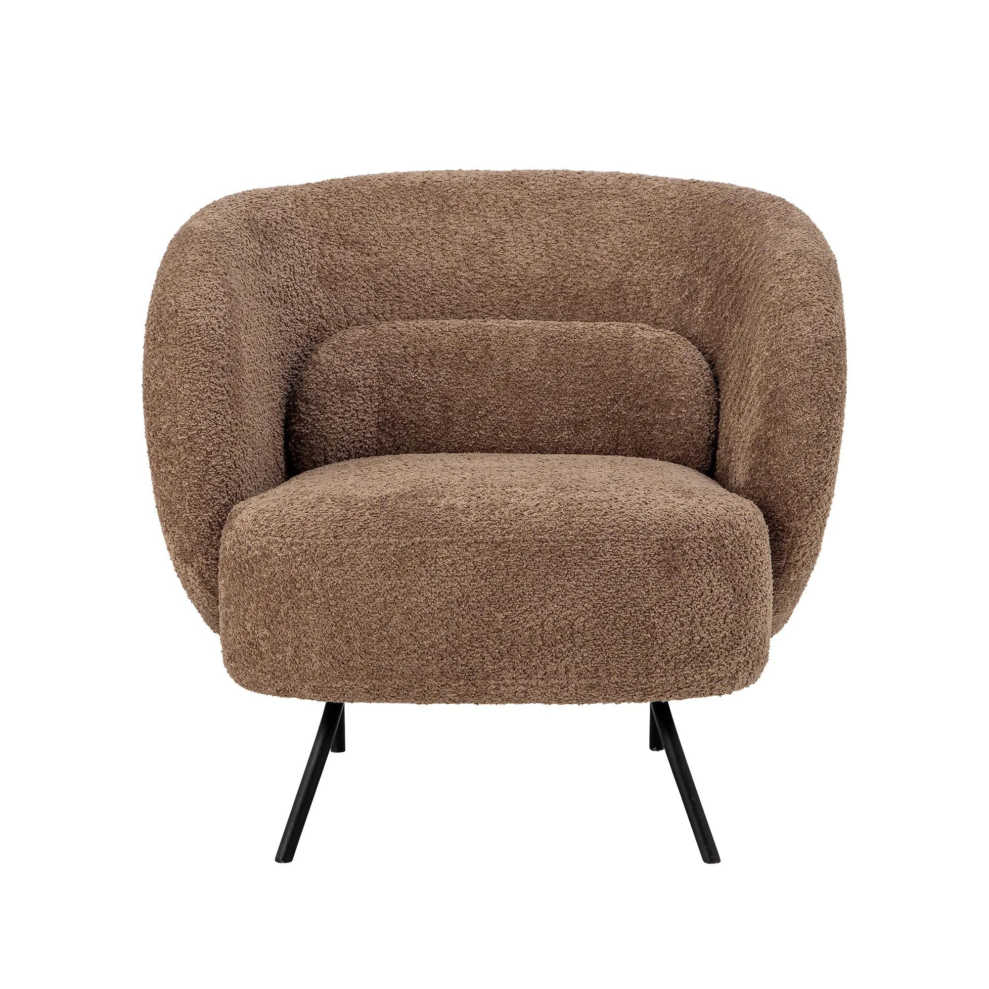 Harry Loungesessel, Braun, Polyester, Sessel, KAQTU Design