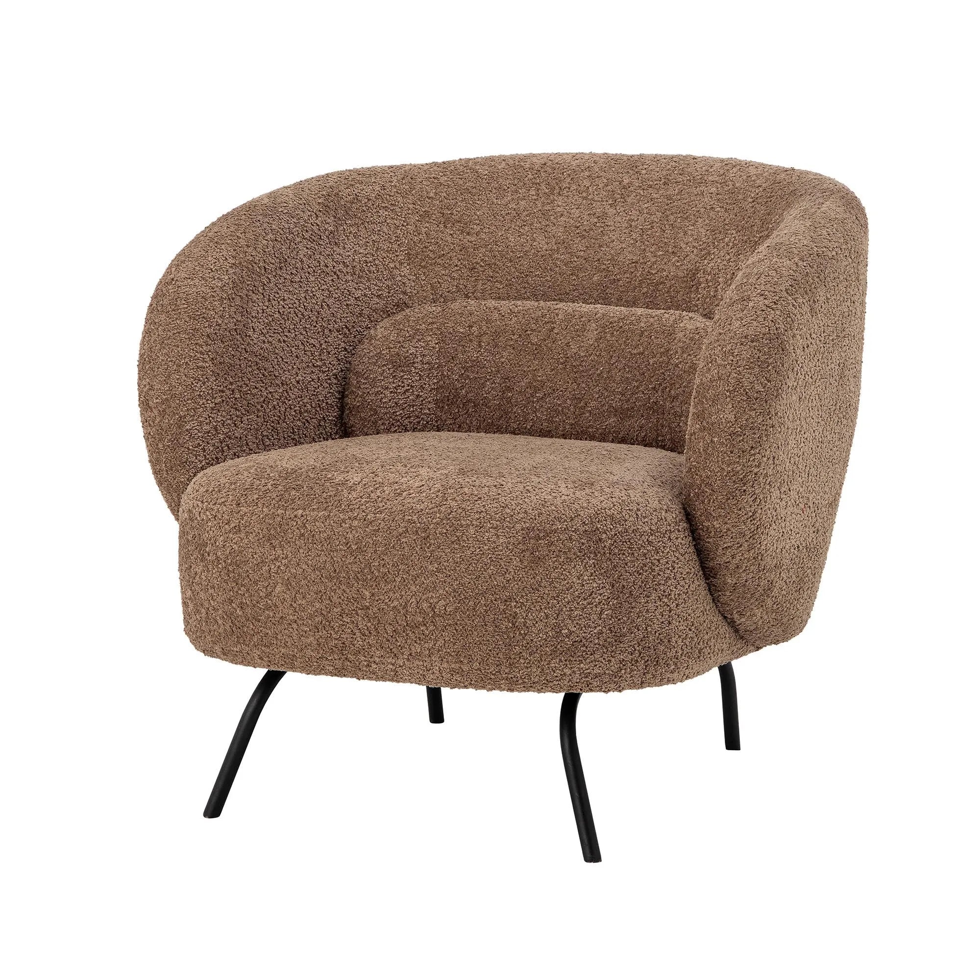 Harry Loungesessel, Braun, Polyester, Sessel, KAQTU Design