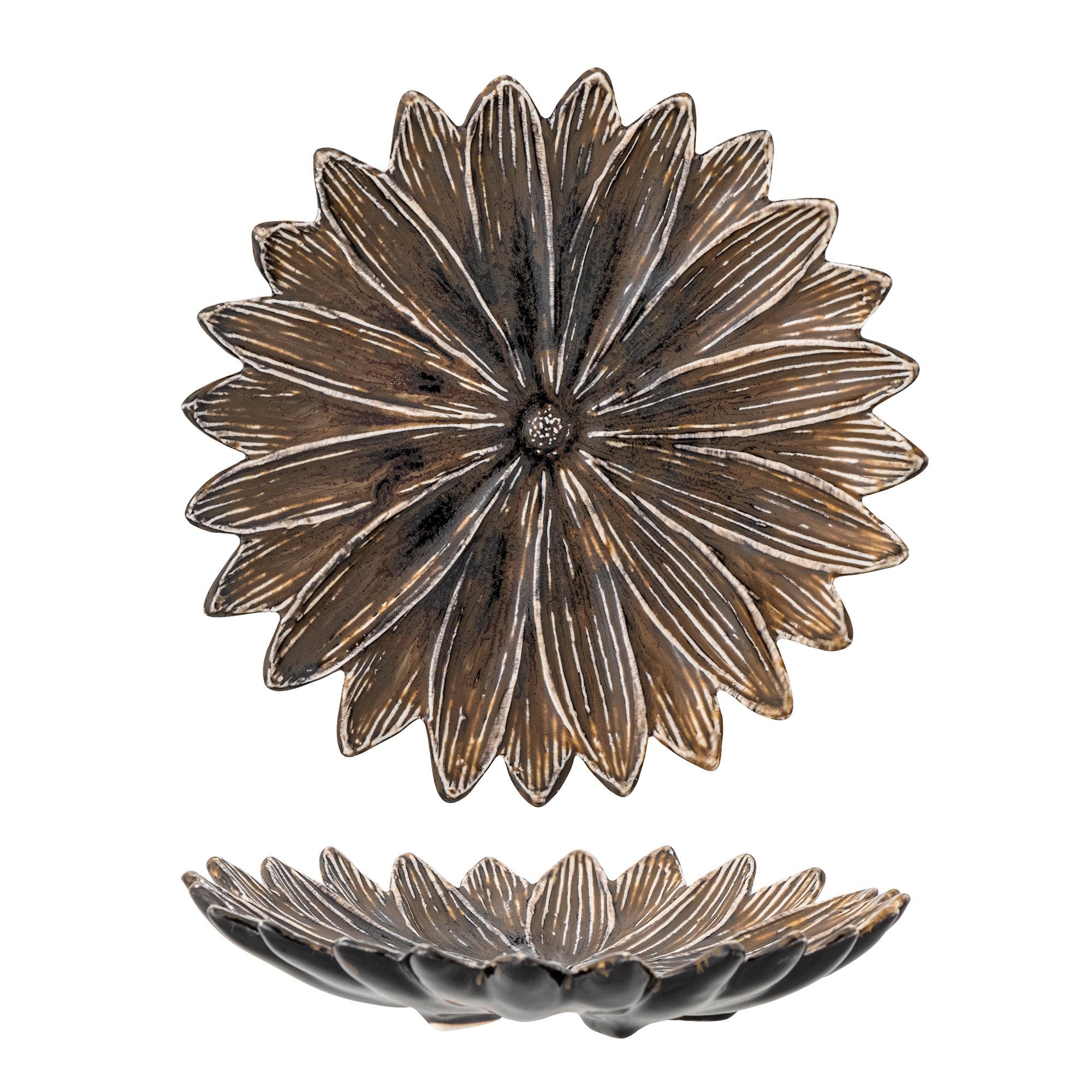Entdecken Sie die elegante Manje Schale von Creative Collection aus schwarzem Steingut. Ideal für Tischdekoration und vielseitige Nutzung.