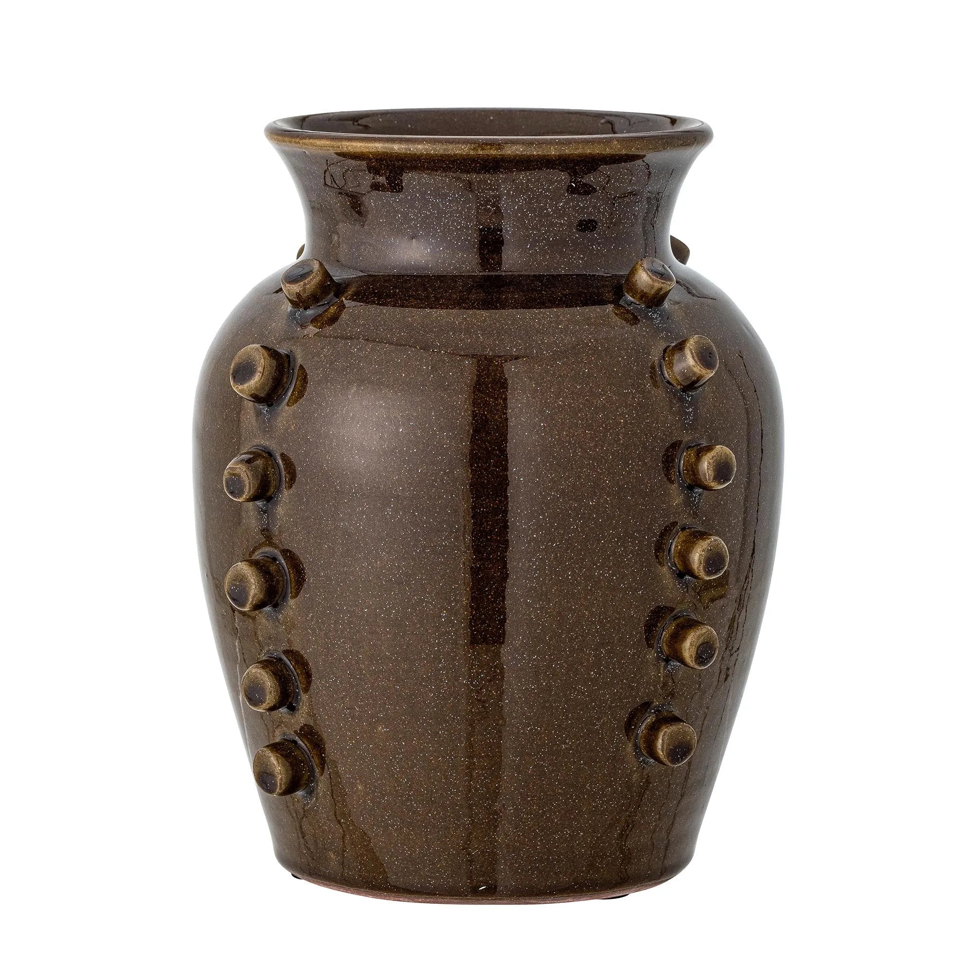 Hazis Deko-Vase, Braun, Terrakotta, Vase, KAQTU Design